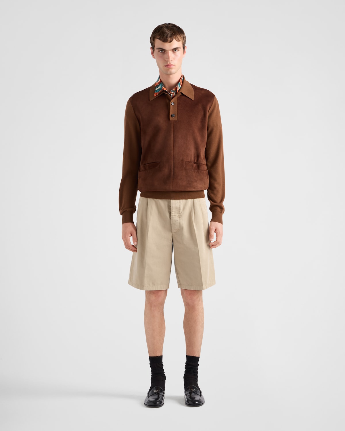 Prada Bermudas de algodón Envío gratis