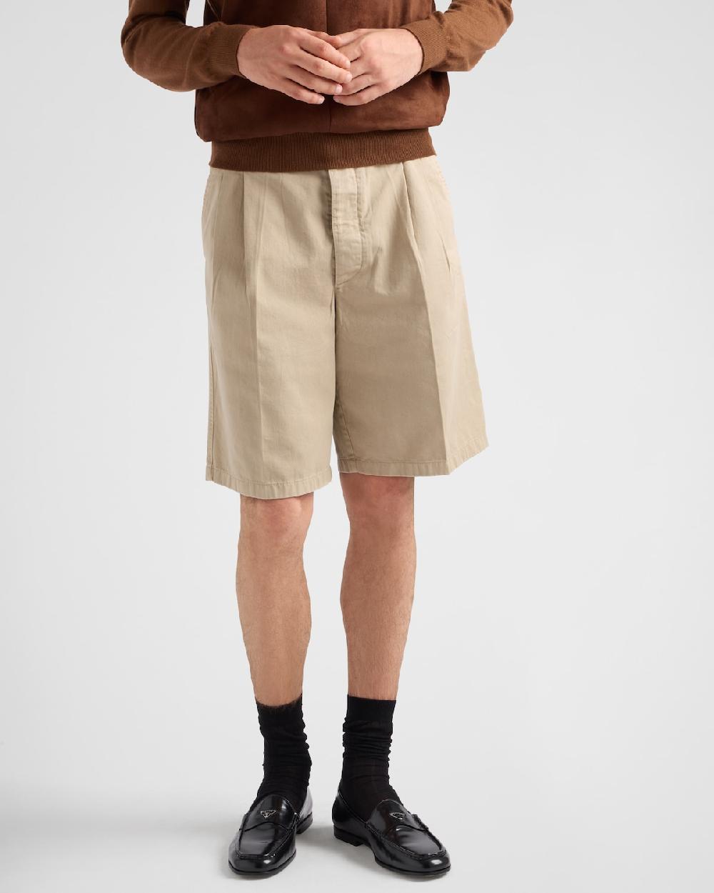 Prada Bermudas de algodón Envío gratis