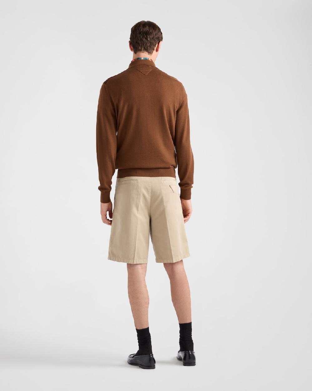 Prada Bermudas de algodón Envío gratis