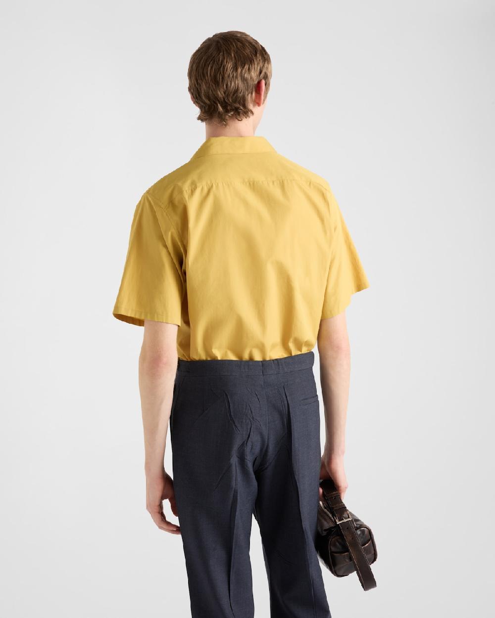 Prada Camisa de bolera de algodón ÚLTIMAS EDICIONES
