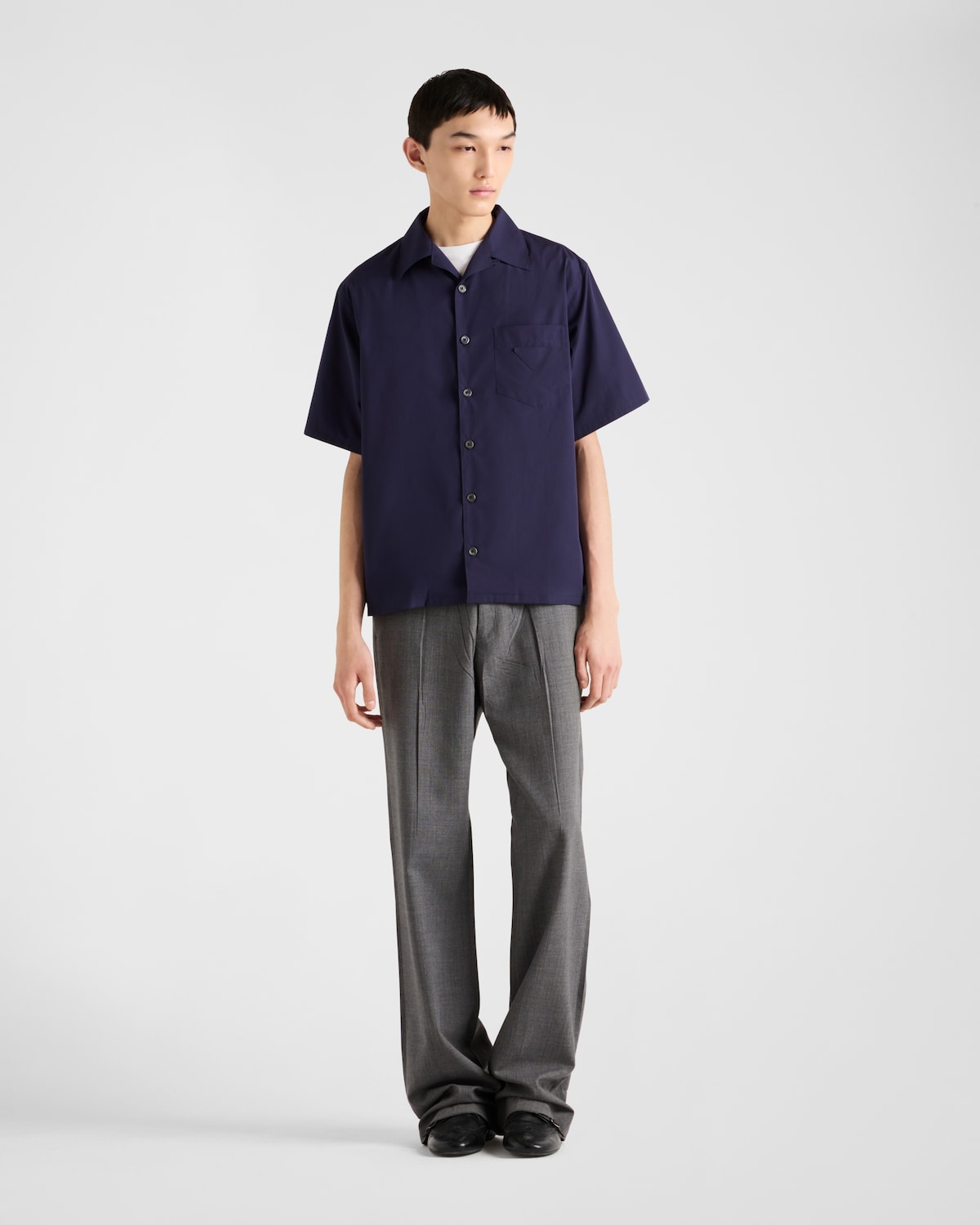 Prada Camisa de bolera de algodón