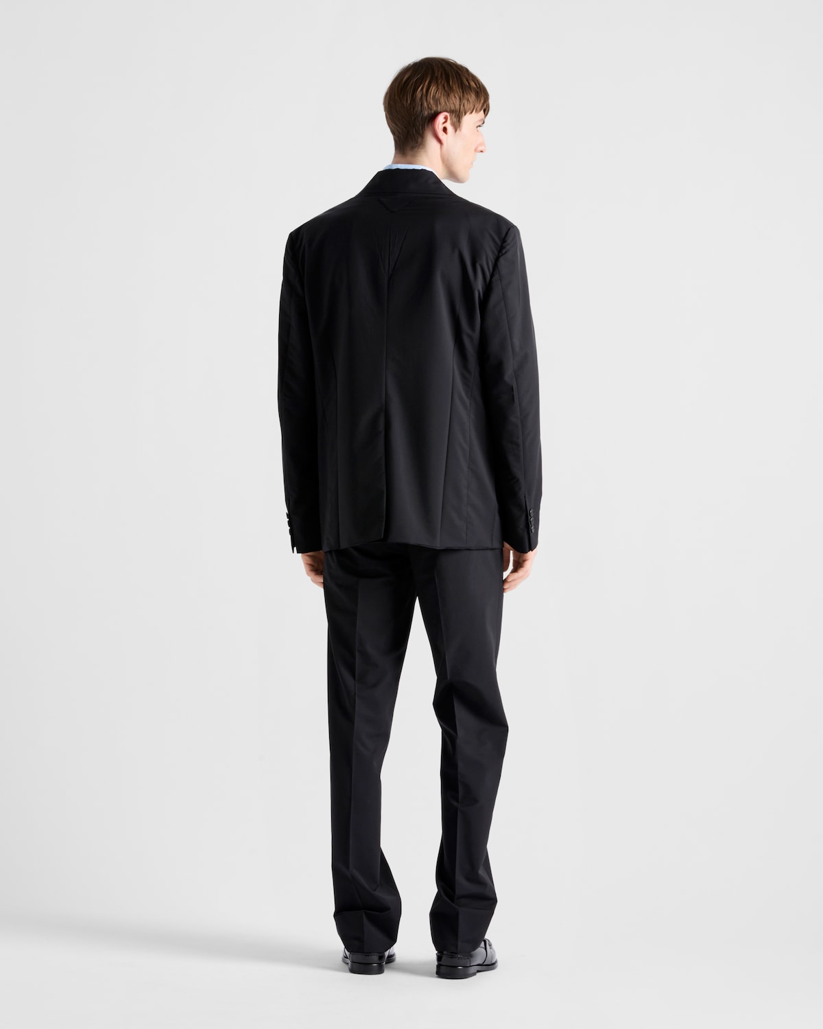 Prada Pantalones de mezcla de lana Liquidación