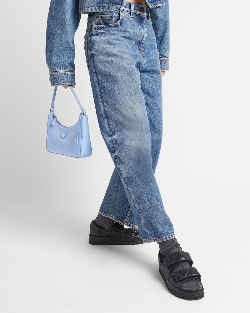 Prada Sandalias de napa acolchadas Precios de Black Friday