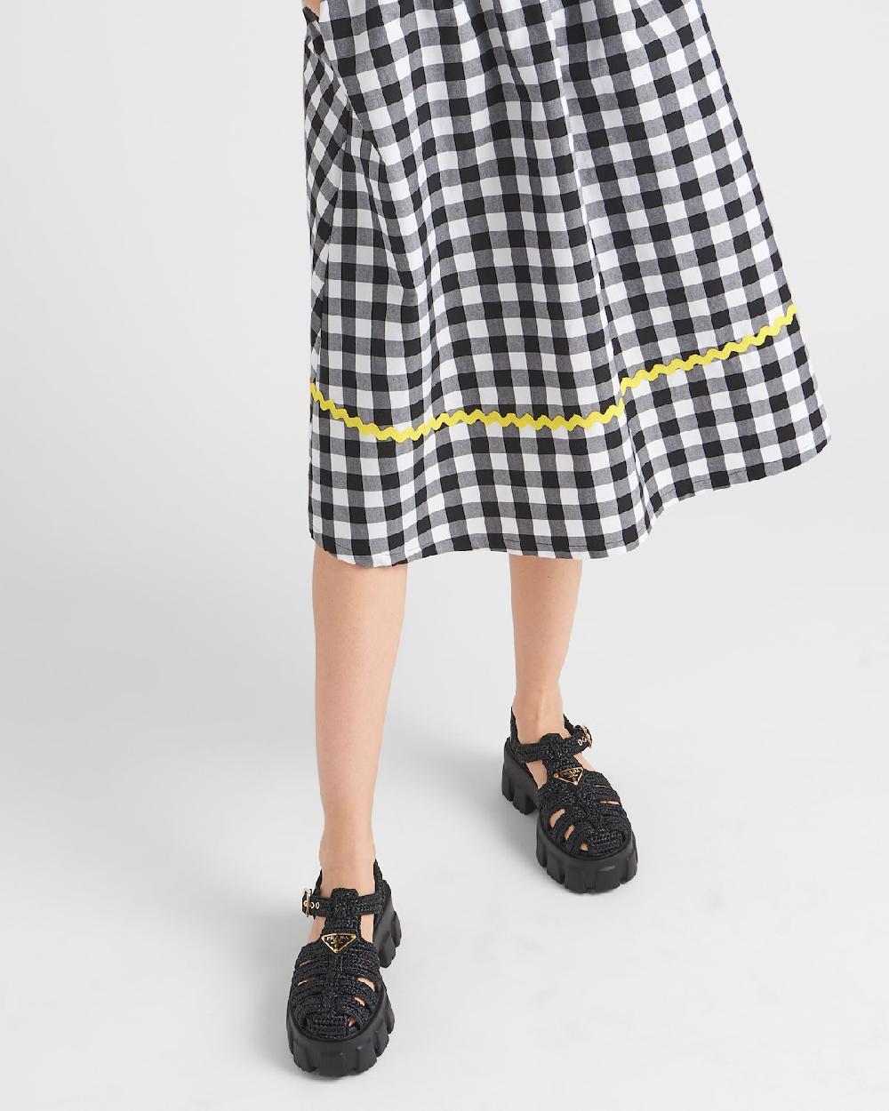 Prada Sandalias de croché Monolith Rebajas de fin de temporada
