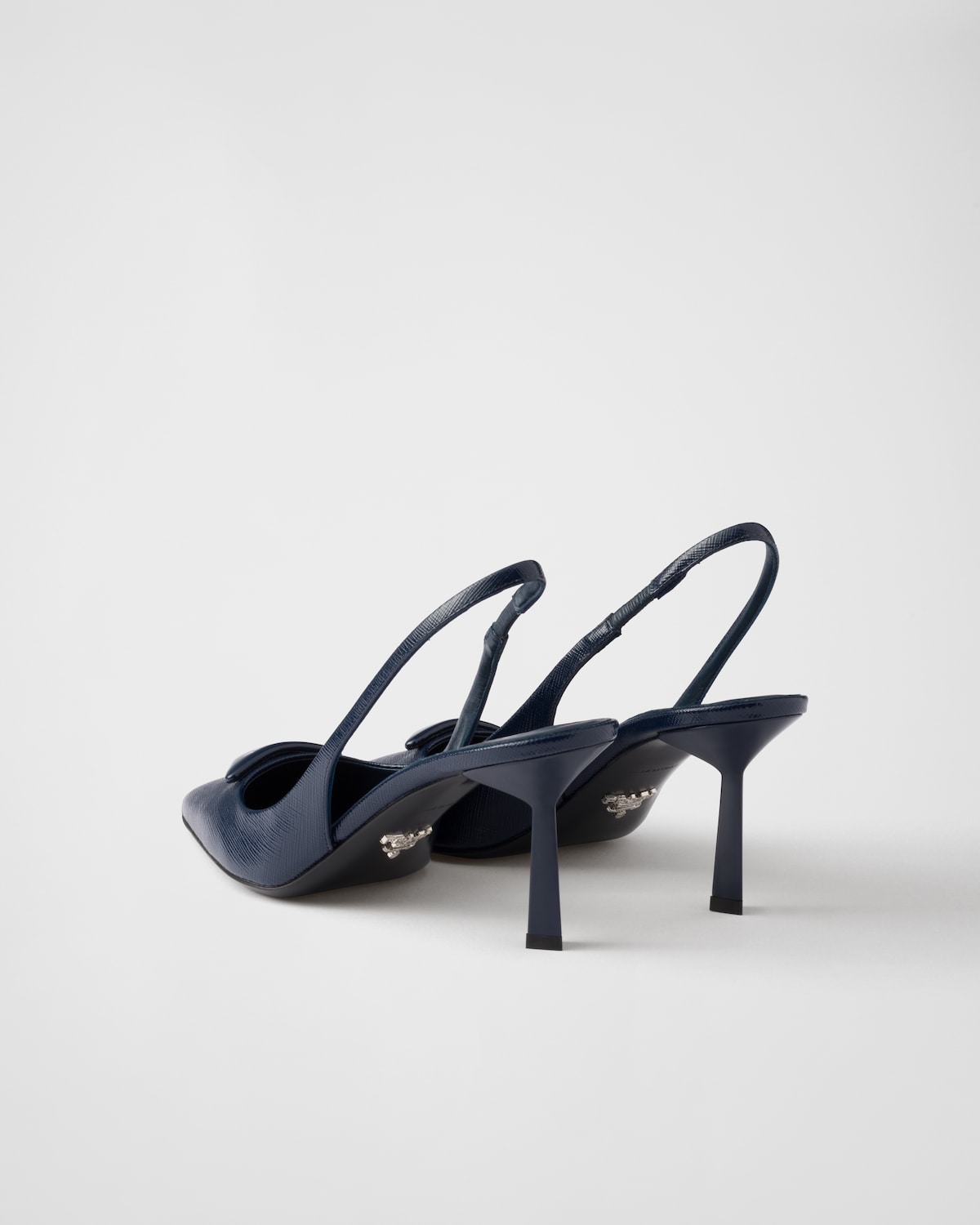 Prada Zapatos de salón destalonados de charol Saffiano Rebajas baratas
