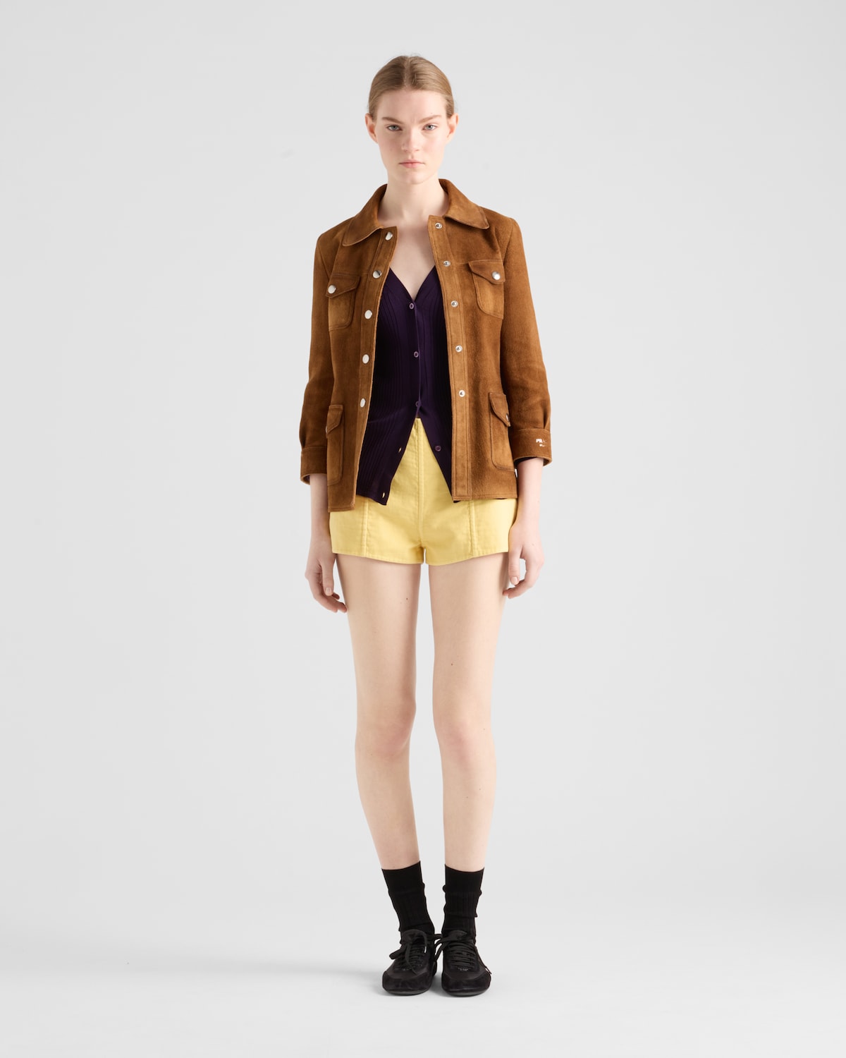 Prada Cárdigan de algodón Rebajas top