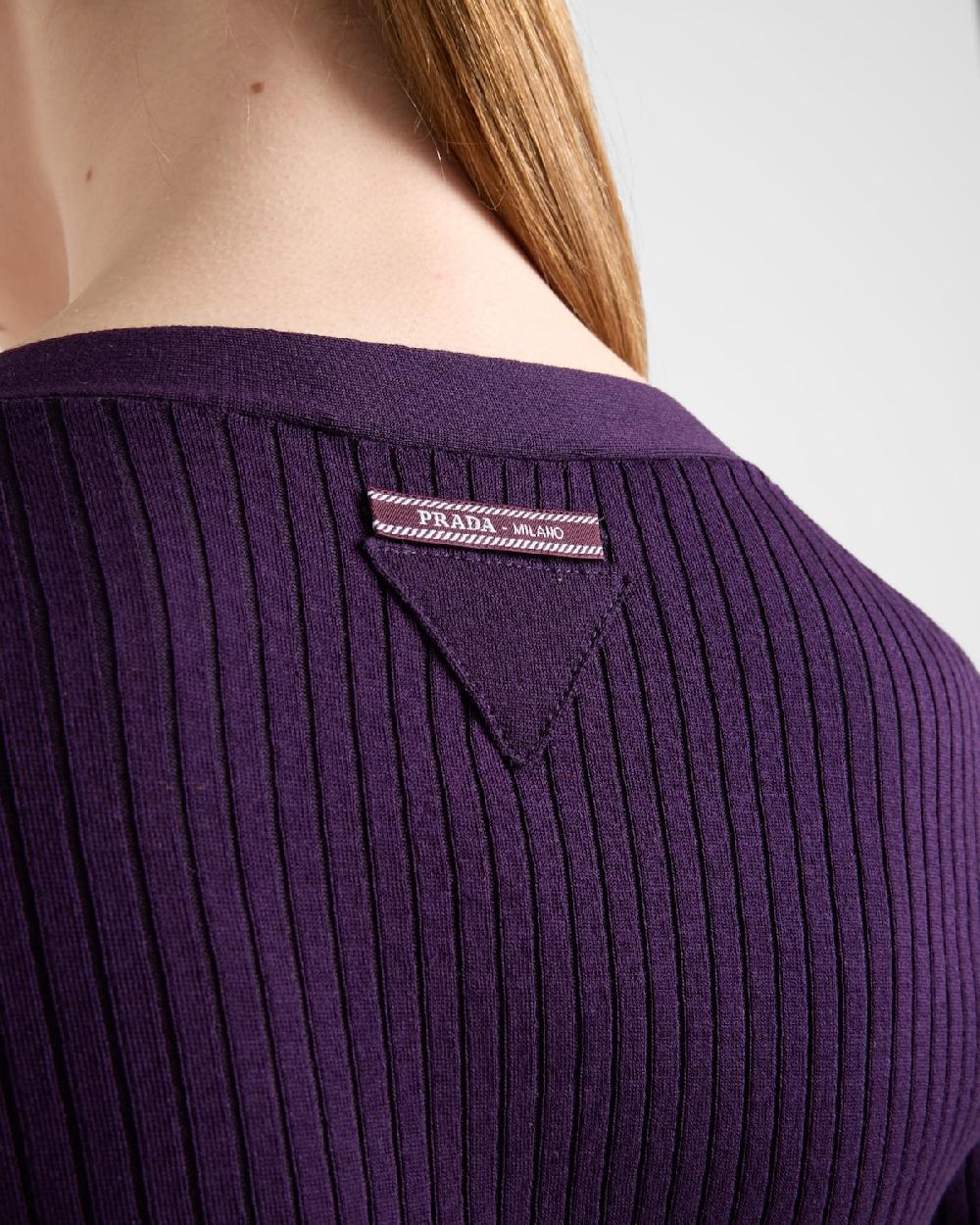 Prada Cárdigan de algodón Rebajas top
