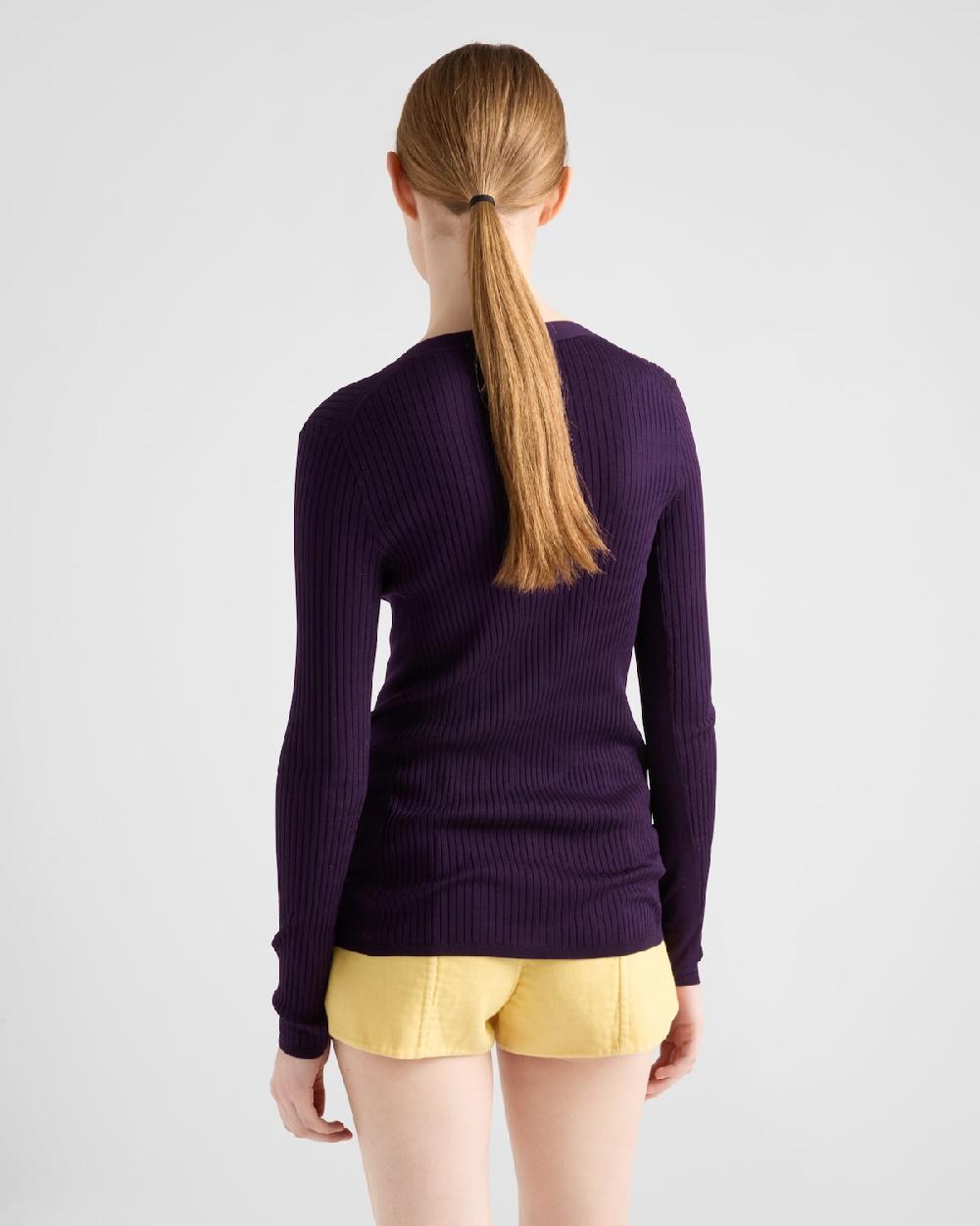 Prada Cárdigan de algodón Rebajas top