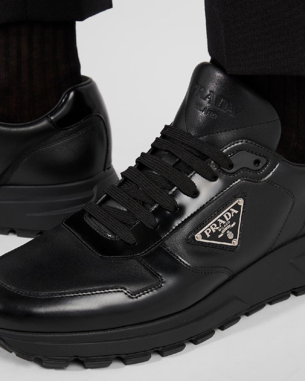Prada Zapatillas Prax 01 de piel Envío internacional gratuito