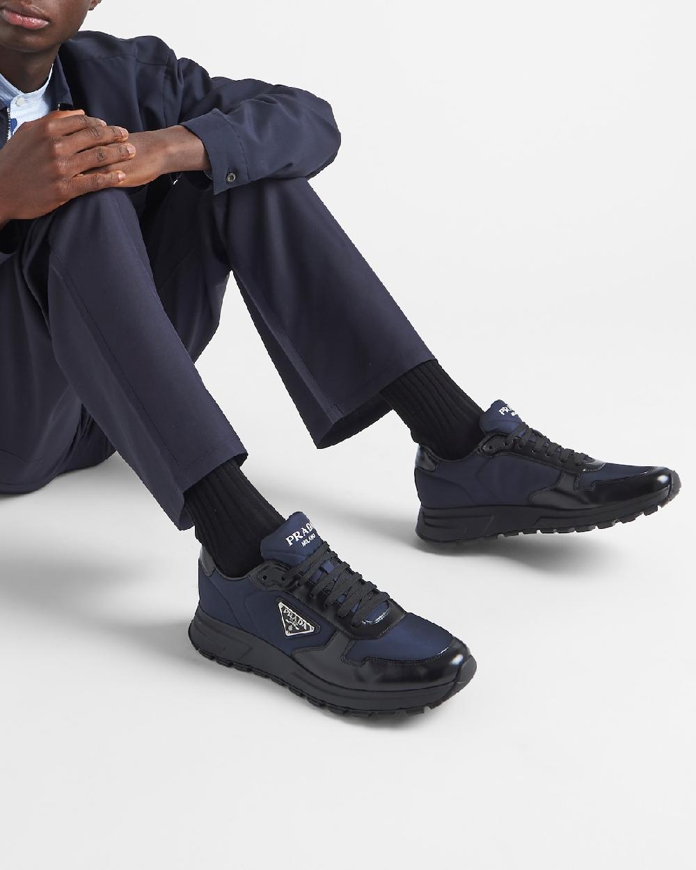 Prada Zapatillas Prax 01 de Re-Nylon y piel cepillada Limitado a 3 días