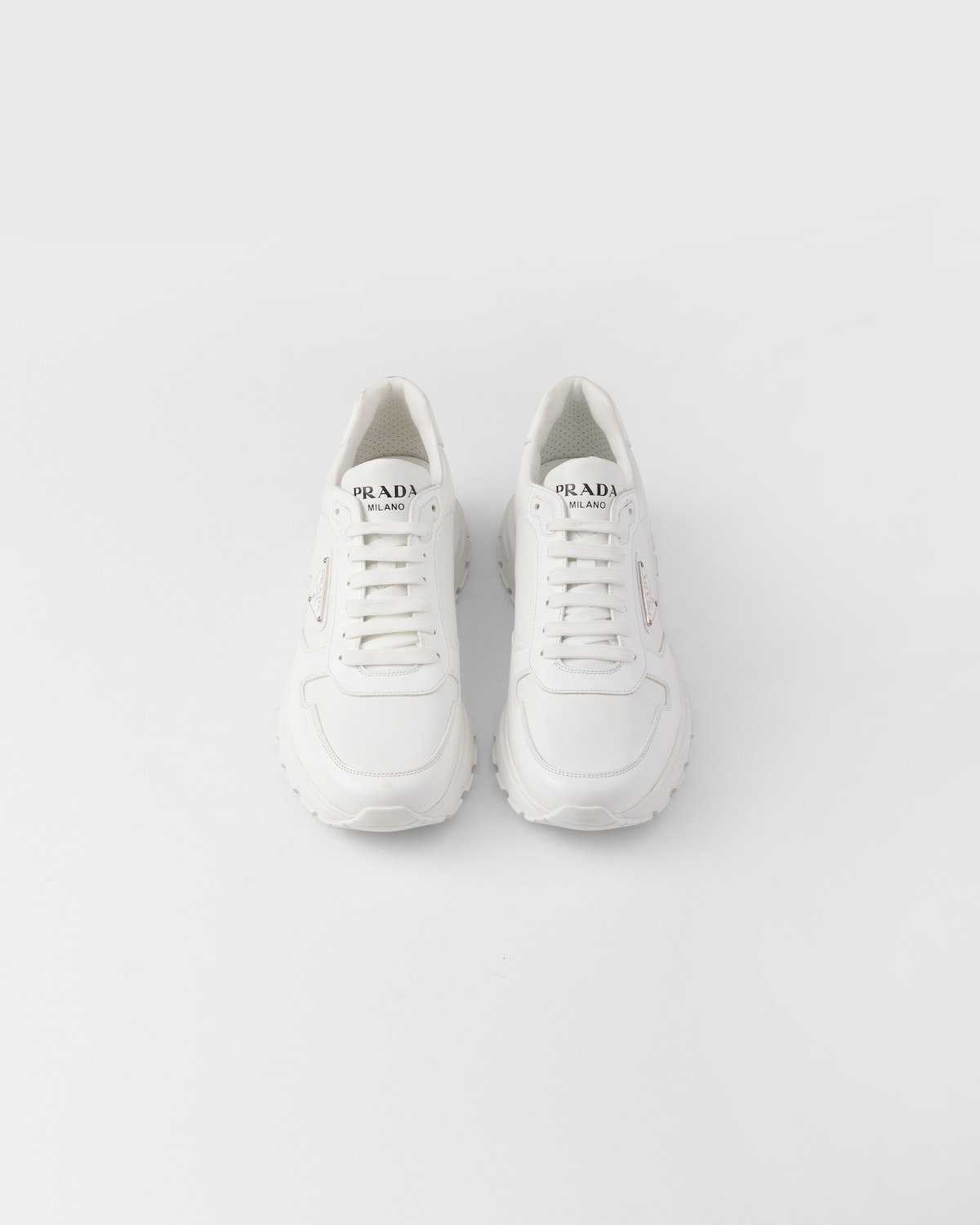 Prada Zapatillas Prax 01 de piel Precios de Black Friday