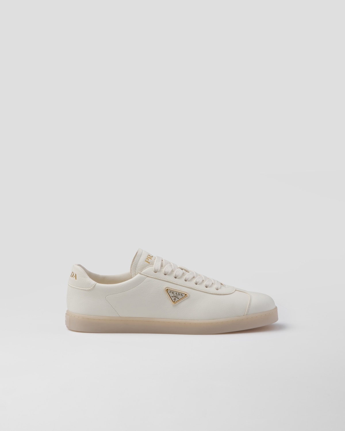 Prada Zapatillas Lane de piel de ciervo