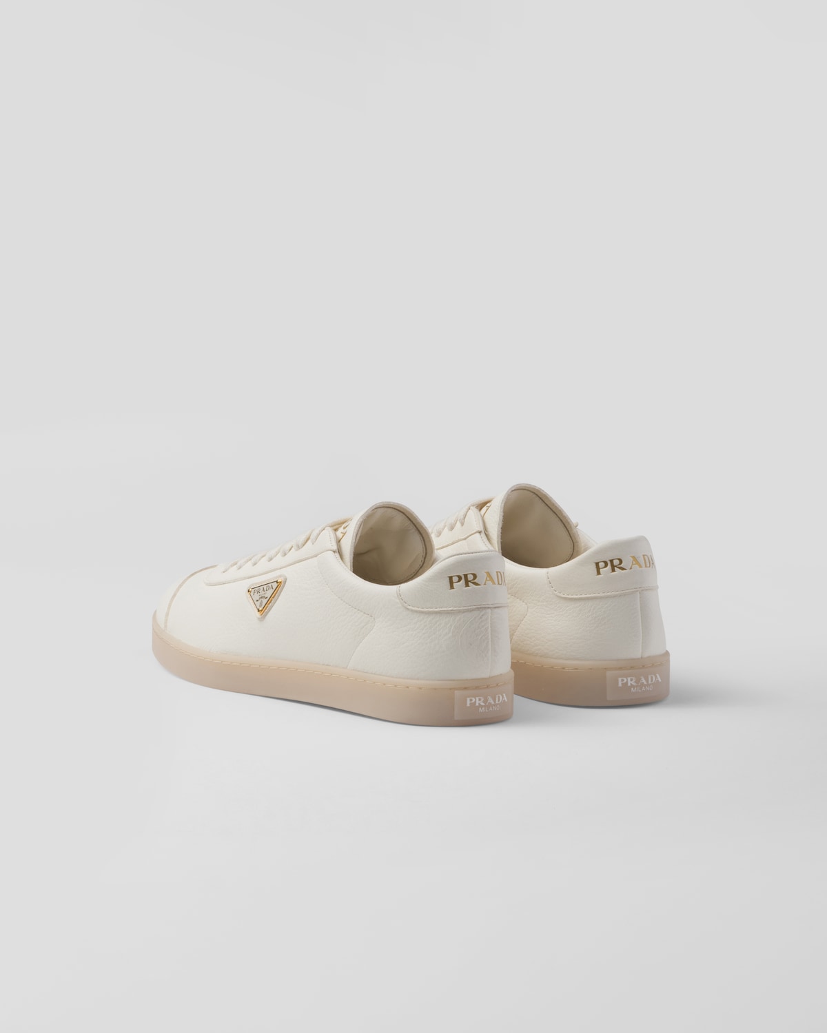 Prada Zapatillas Lane de piel de ciervo En oferta
