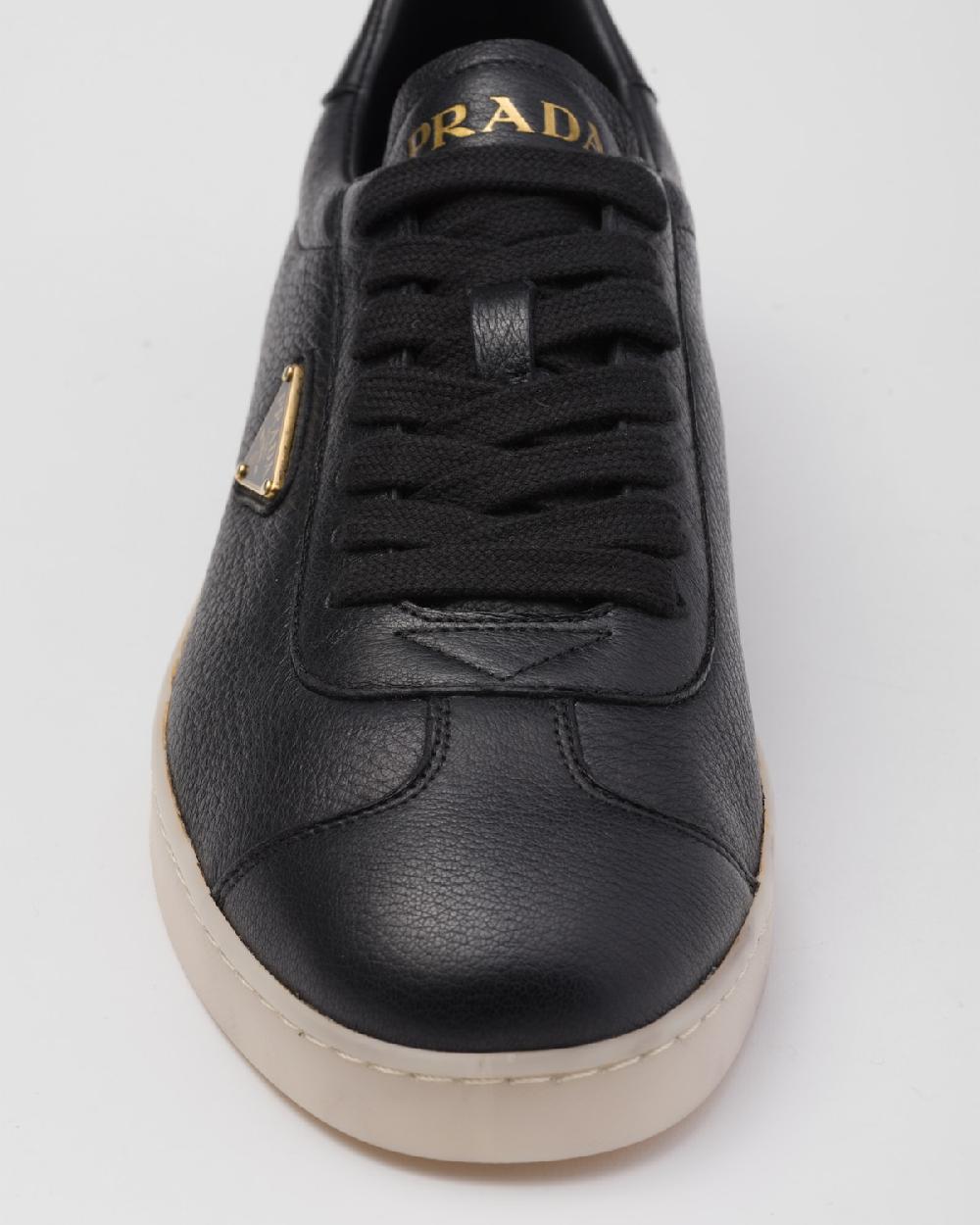 Prada Zapatillas Lane de piel de ciervo Libre de impuestos