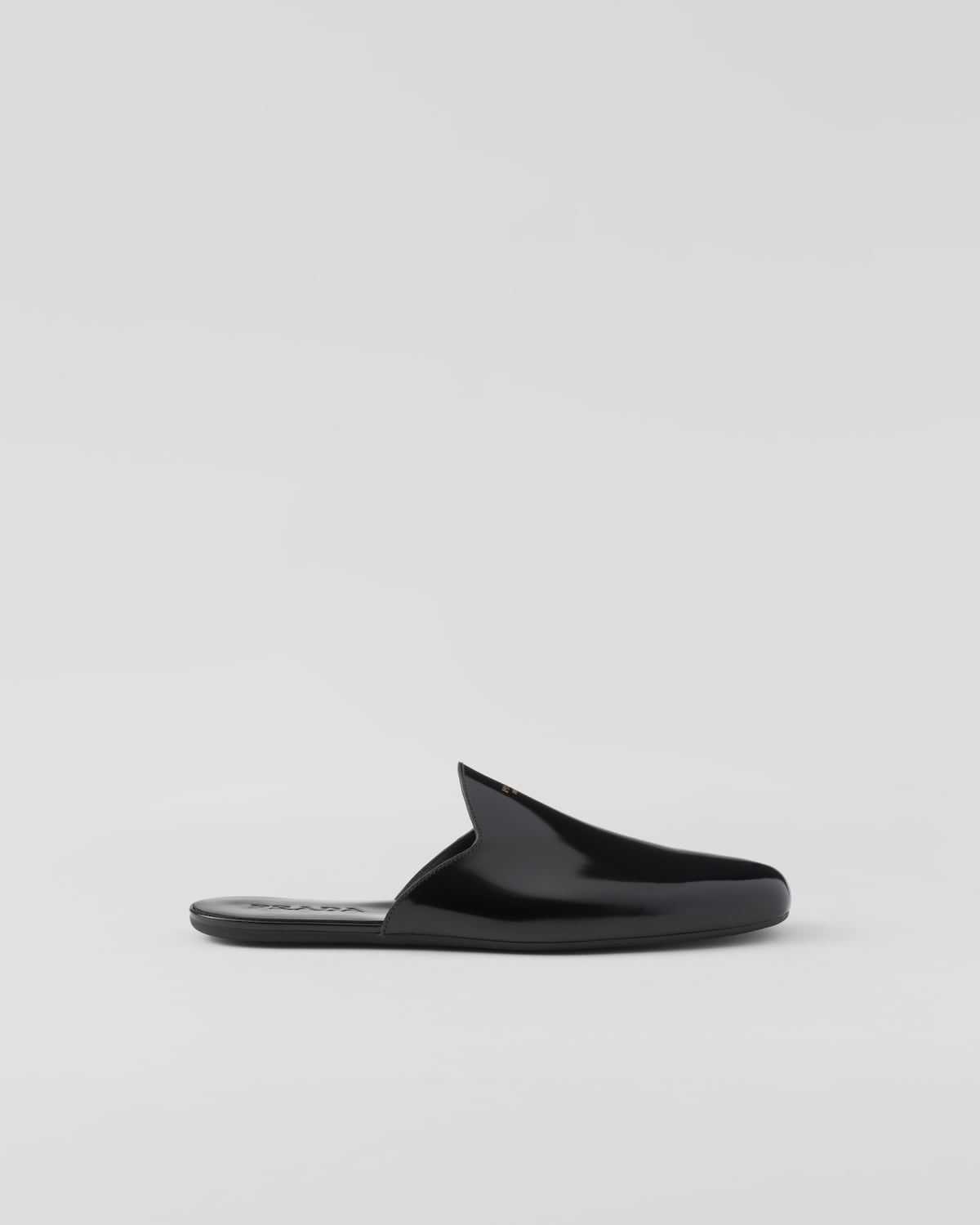 Prada Zapatillas de piel cepillada