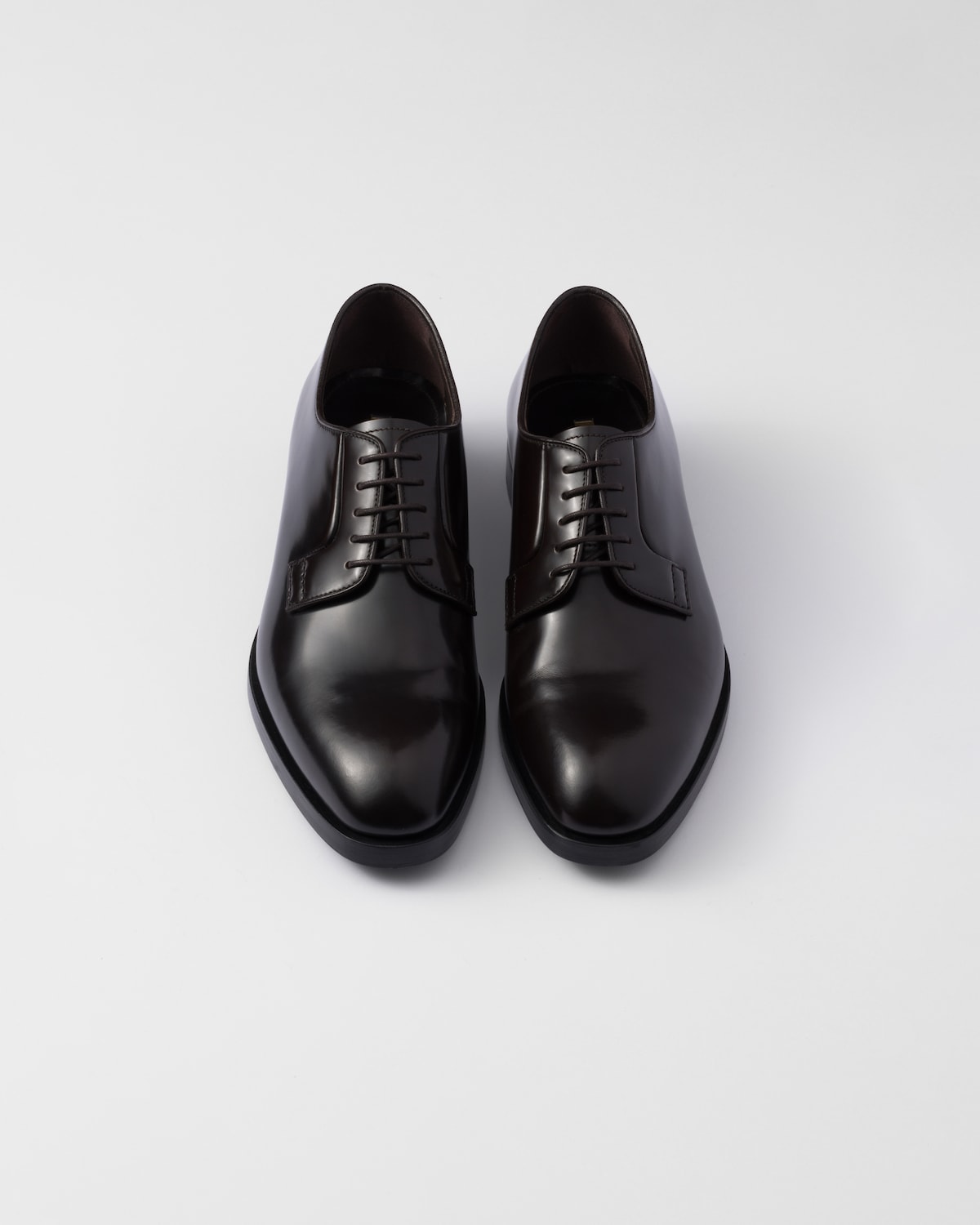 Prada Zapatos de piel cepillada con cordones Grandes ahorros