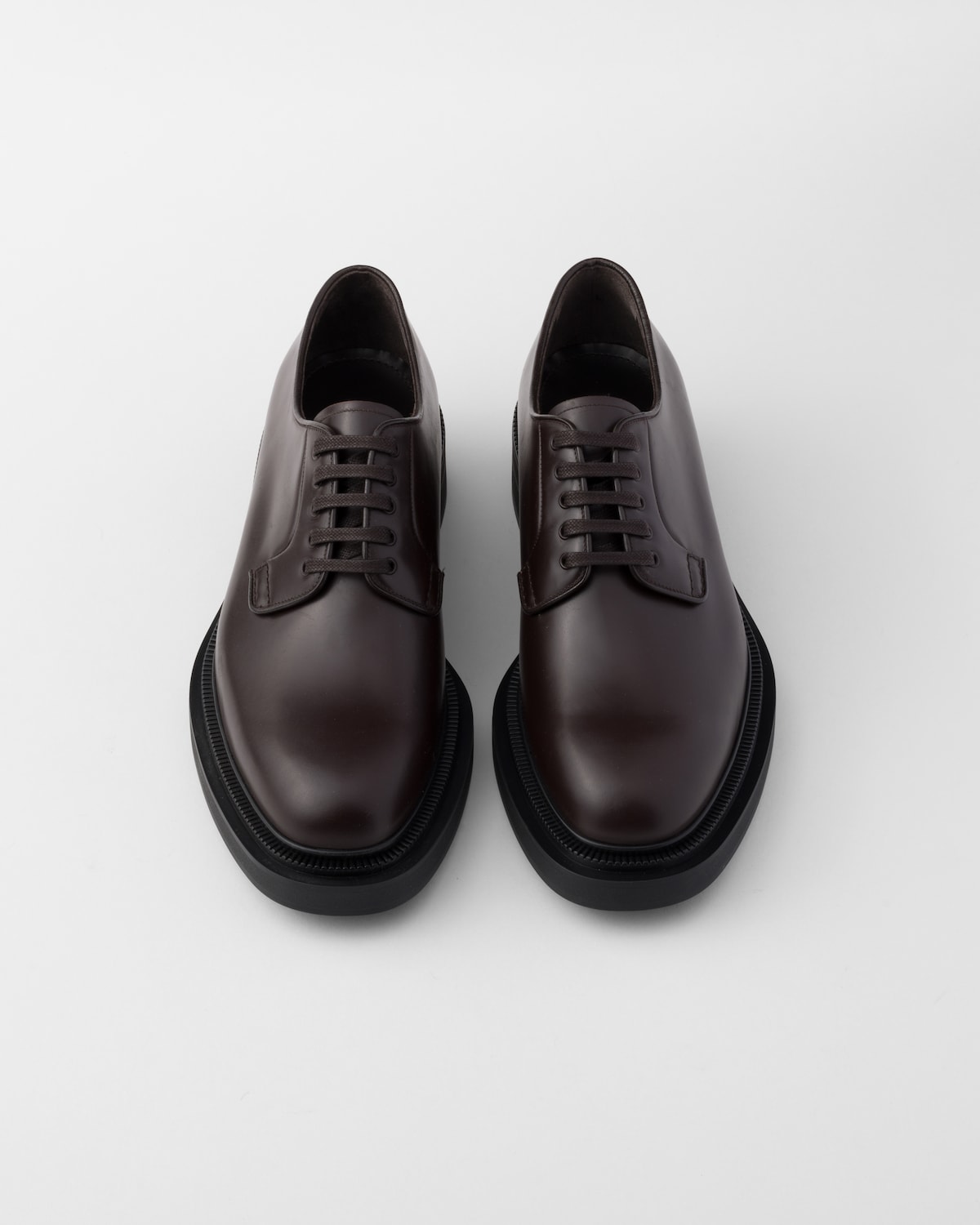 Prada Zapatos Derby de piel cepillada Devoluciones gratuitas