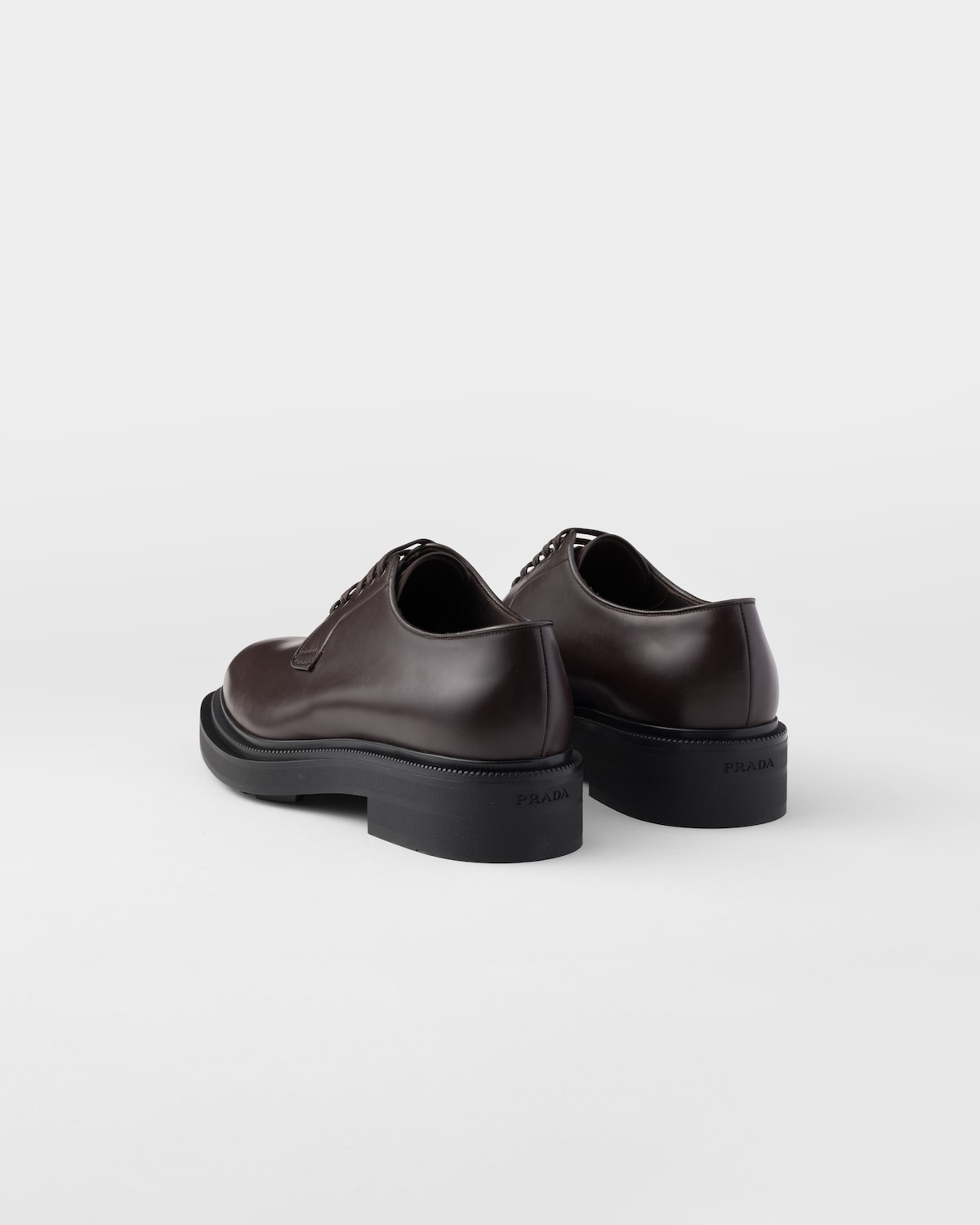 Prada Zapatos Derby de piel cepillada Devoluciones gratuitas
