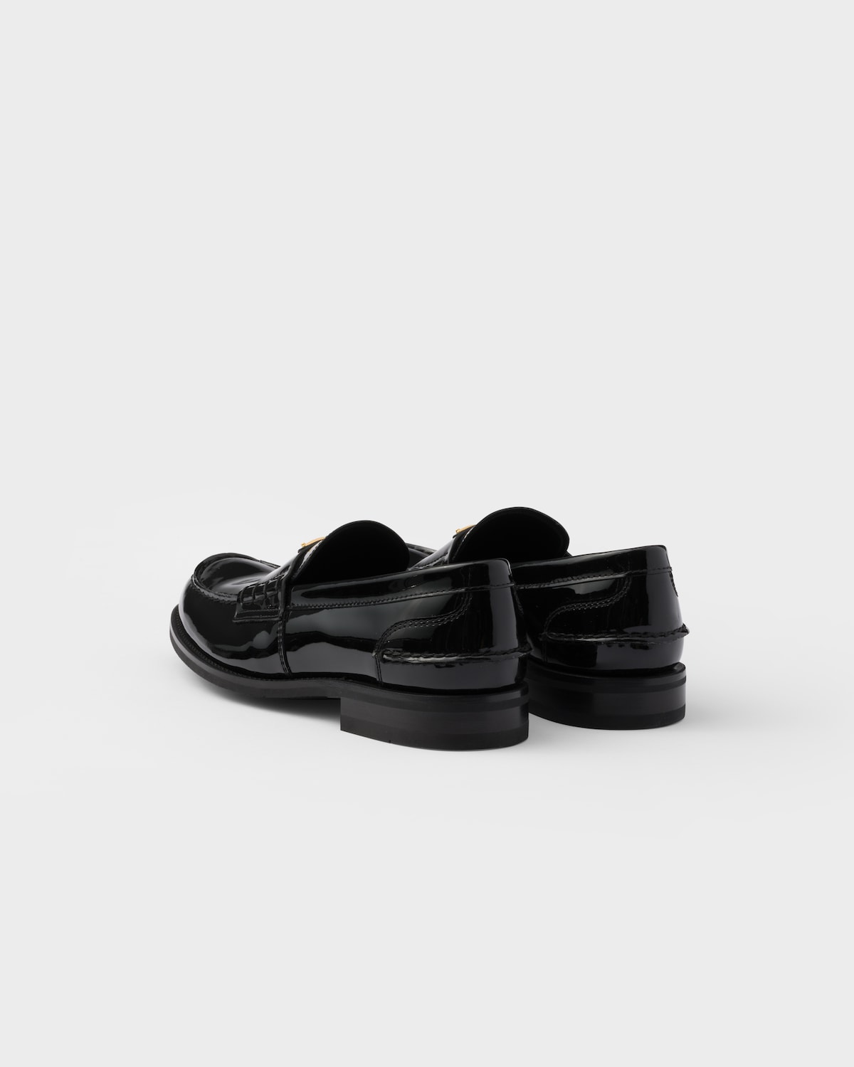 Prada Loafer em couro escovado Outlet