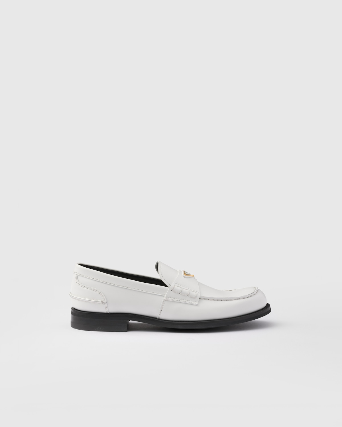 Prada Mocasines de piel cepillada