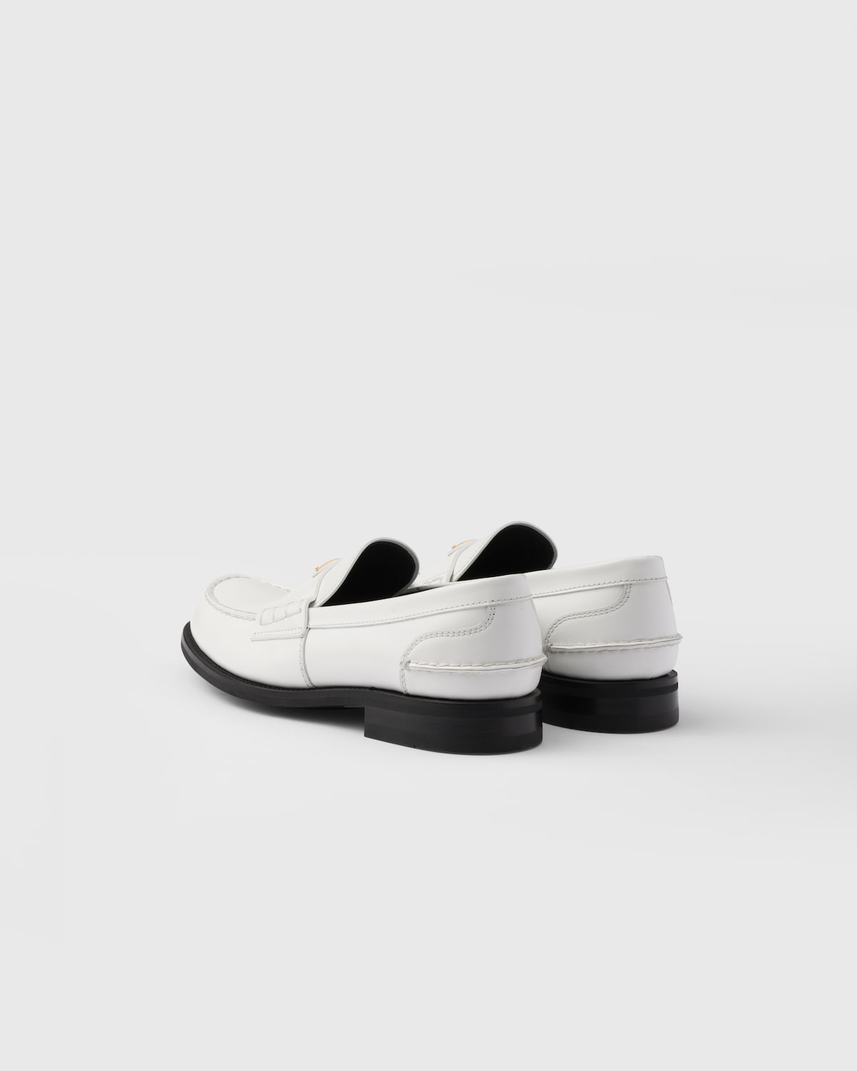Prada Mocasines de piel cepillada Rebajas