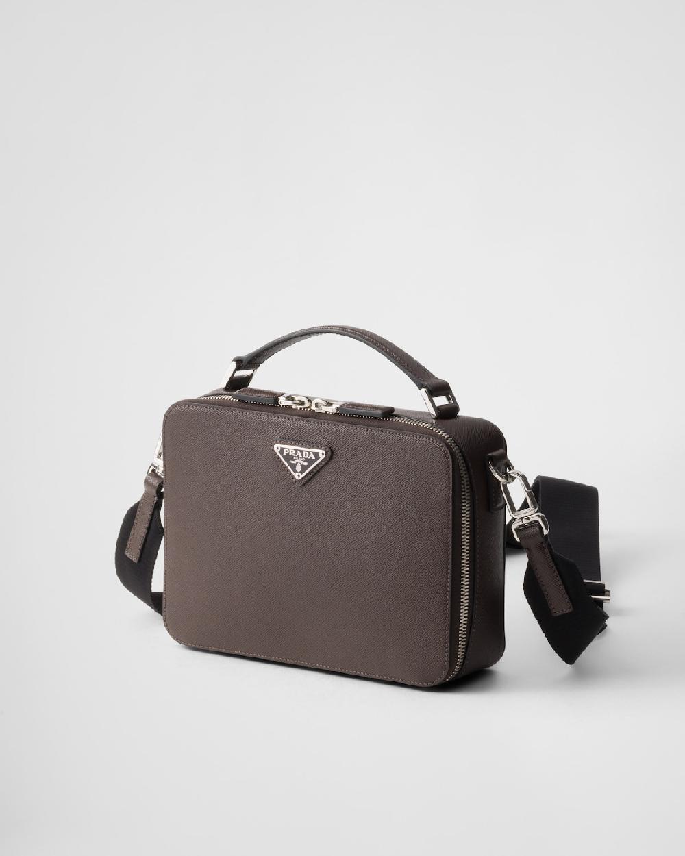 Prada Bolso Prada Brique de piel Saffiano Ofertas
