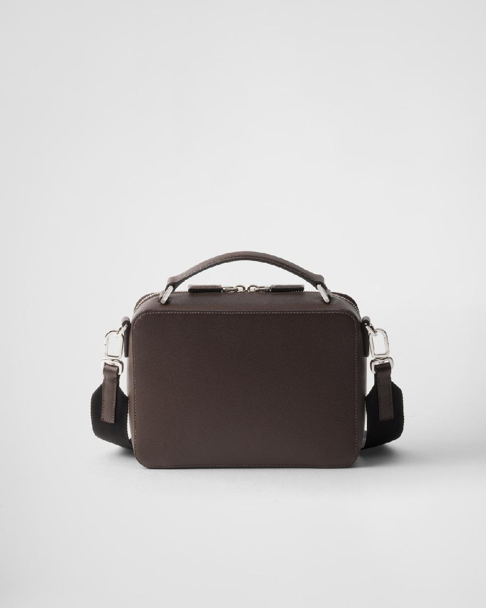 Prada Bolso Prada Brique de piel Saffiano Ofertas