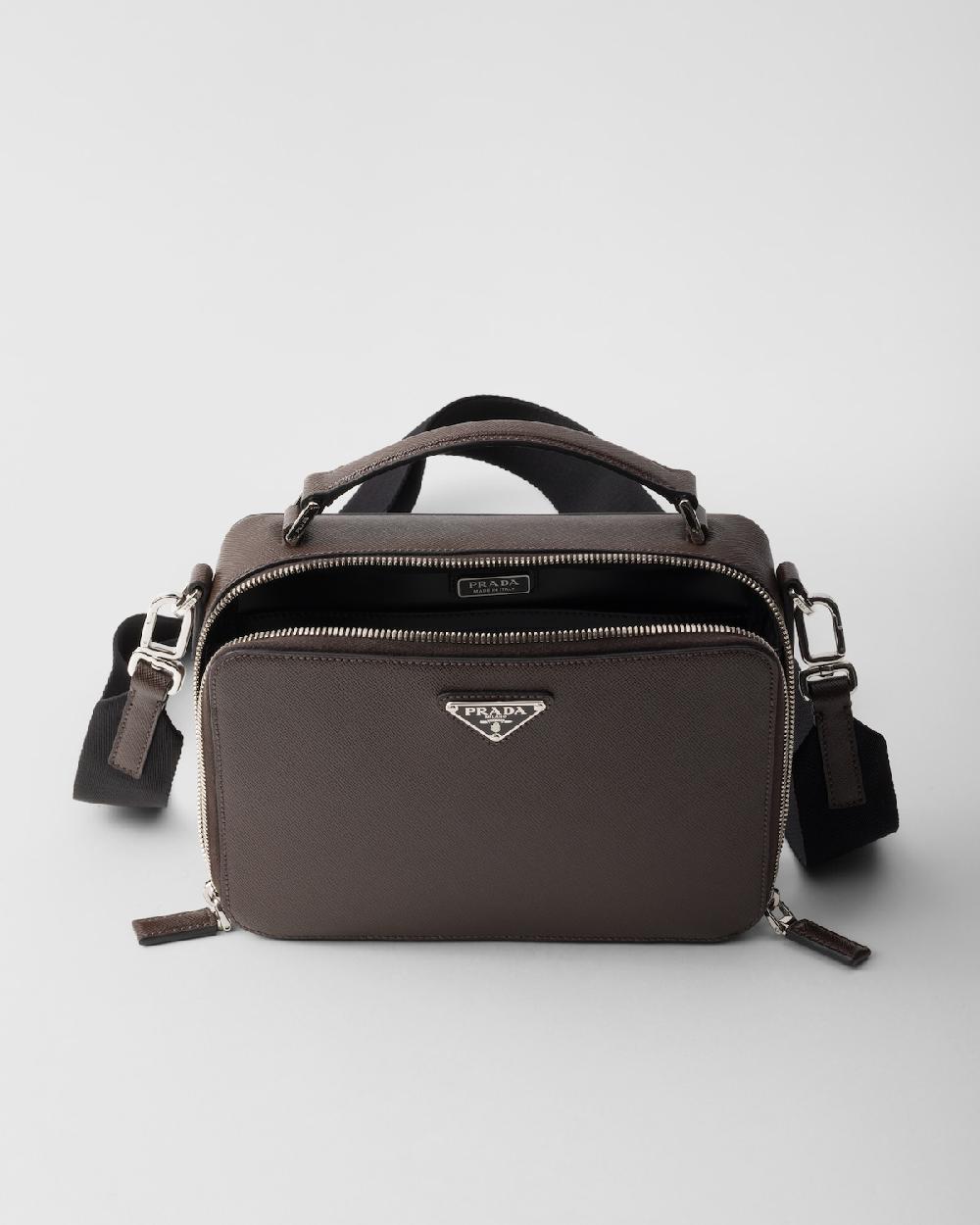 Prada Bolso Prada Brique de piel Saffiano Ofertas
