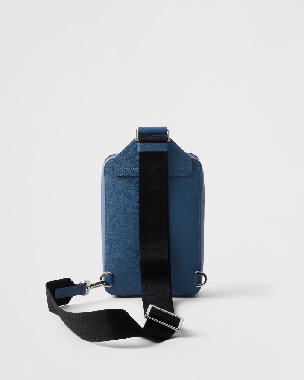 Prada Bolso Prada Brique de piel Saffiano En oferta
