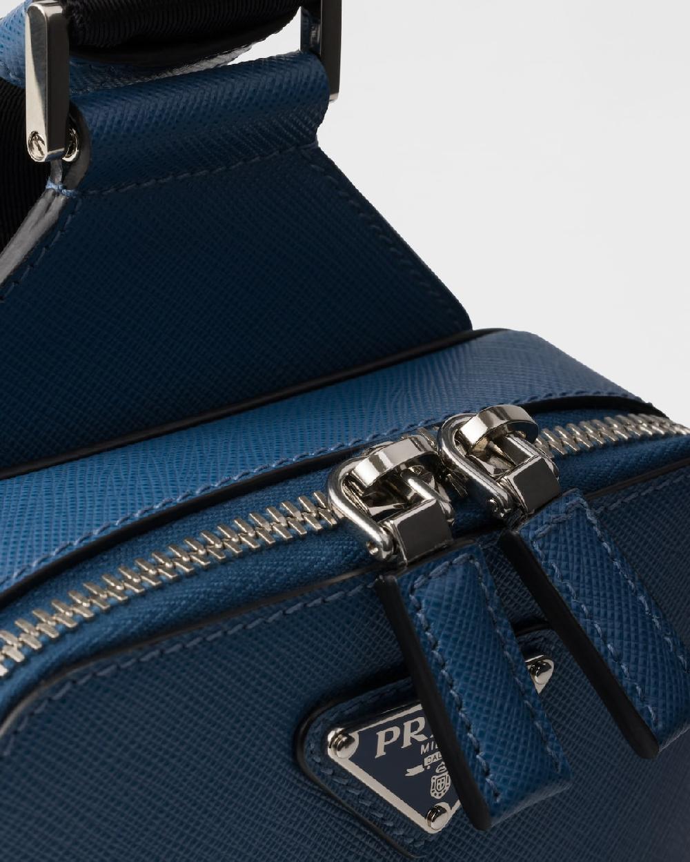 Prada Bolso Prada Brique de piel Saffiano En oferta