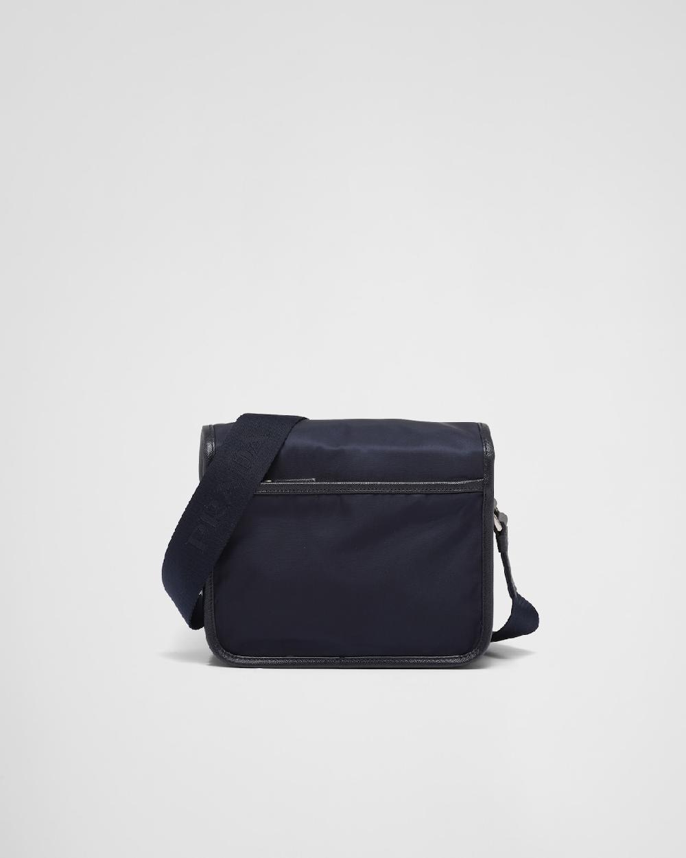 Prada Bandolera de Re-Nylon y piel Saffiano Los más vendidos