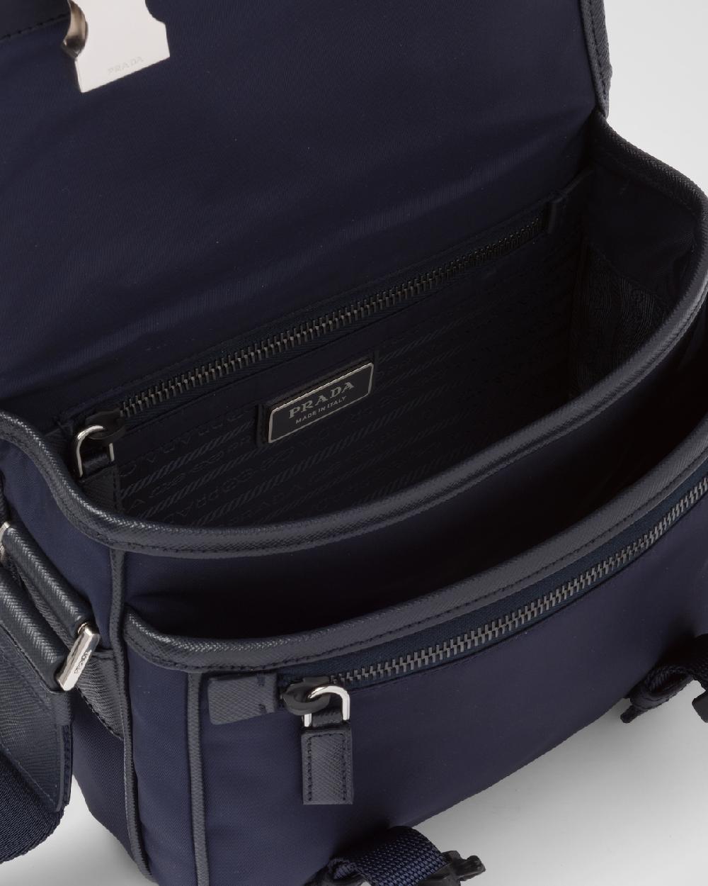 Prada Bandolera de Re-Nylon y piel Saffiano Los más vendidos