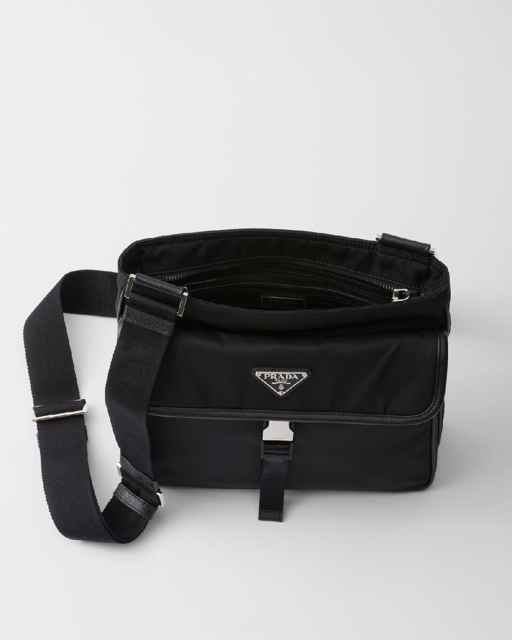 Prada Bolso bandolera de Re-Nylon y piel Saffiano Rebajas top
