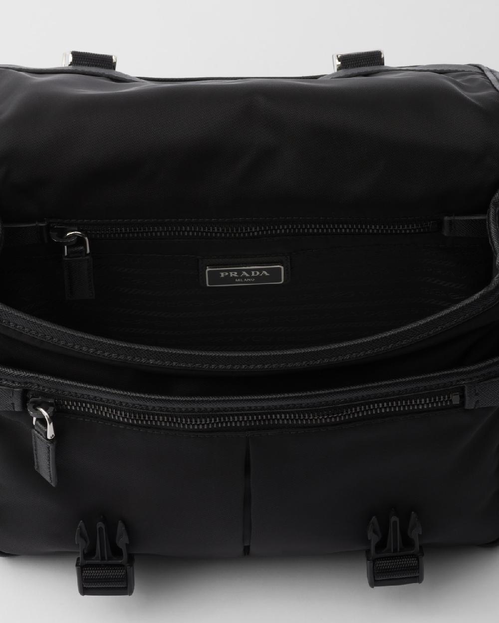 Prada Bolso bandolera de Re-Nylon y piel Saffiano Envío gratis