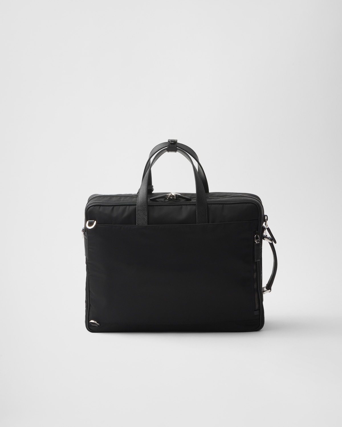 Prada Maletín de Re-Nylon y piel Saffiano Último día