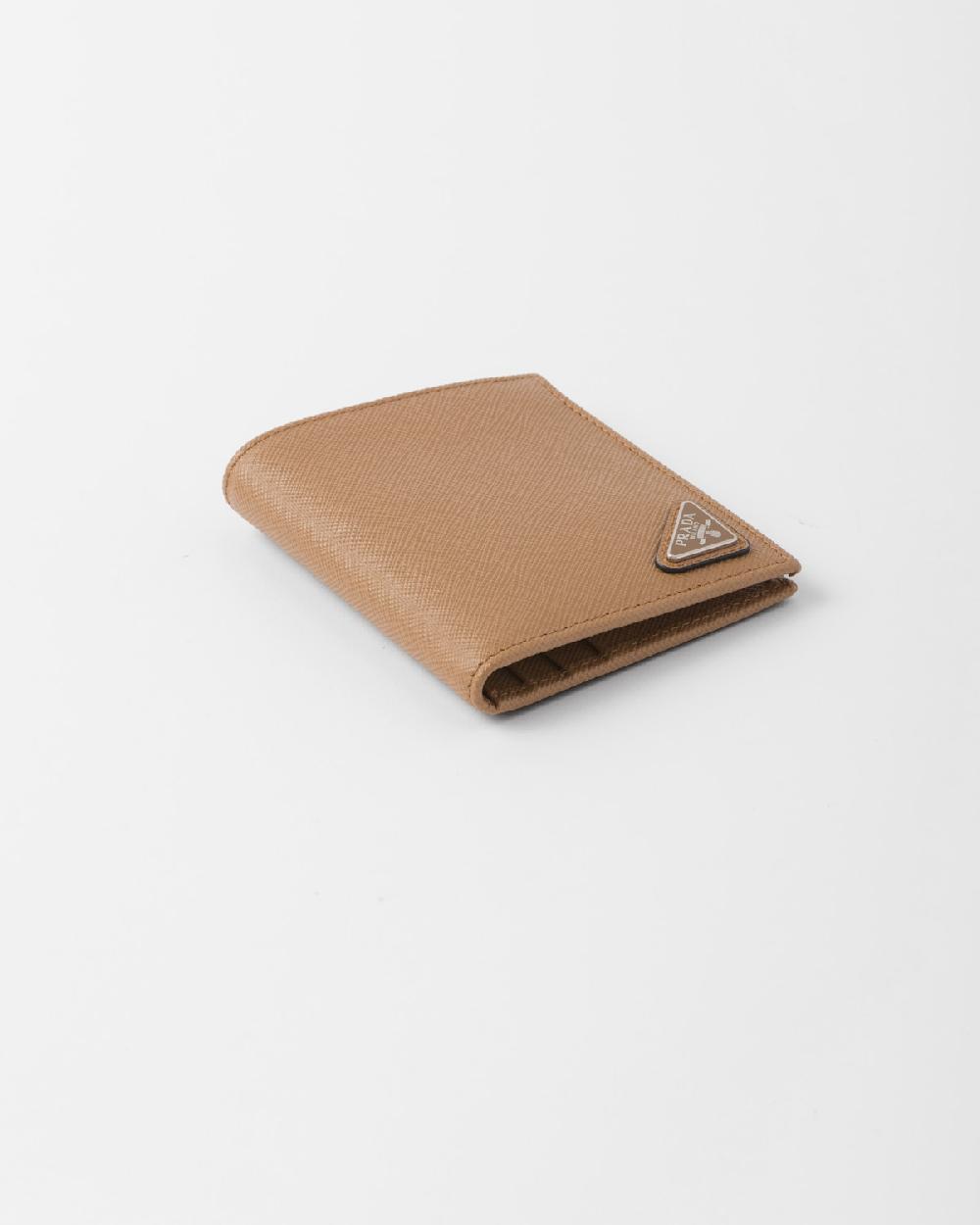 Prada Cartera de piel Saffiano En oferta