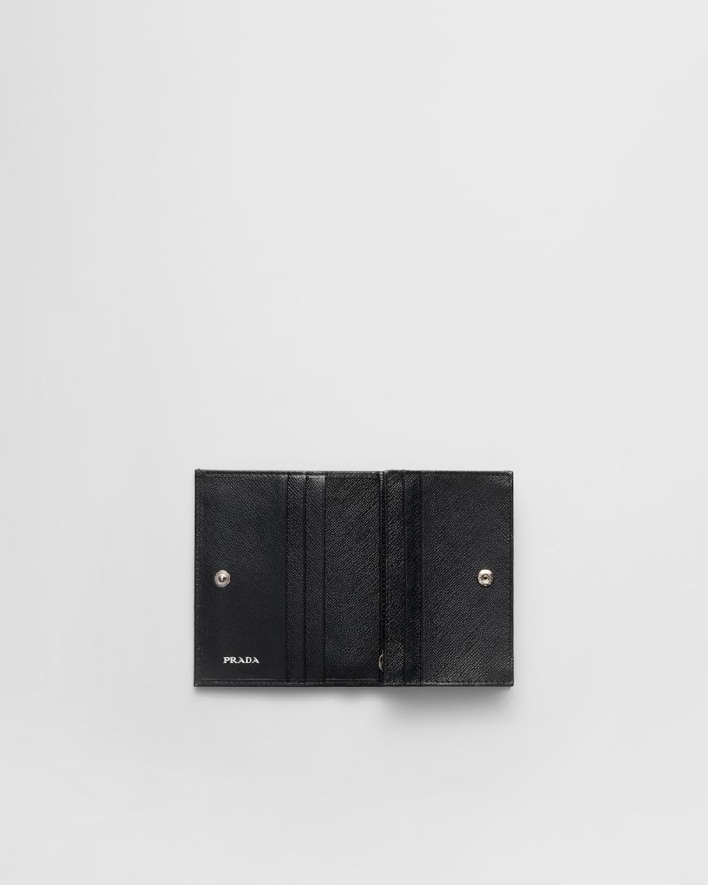 Prada Small Saffiano Leather Wallet Outlet online