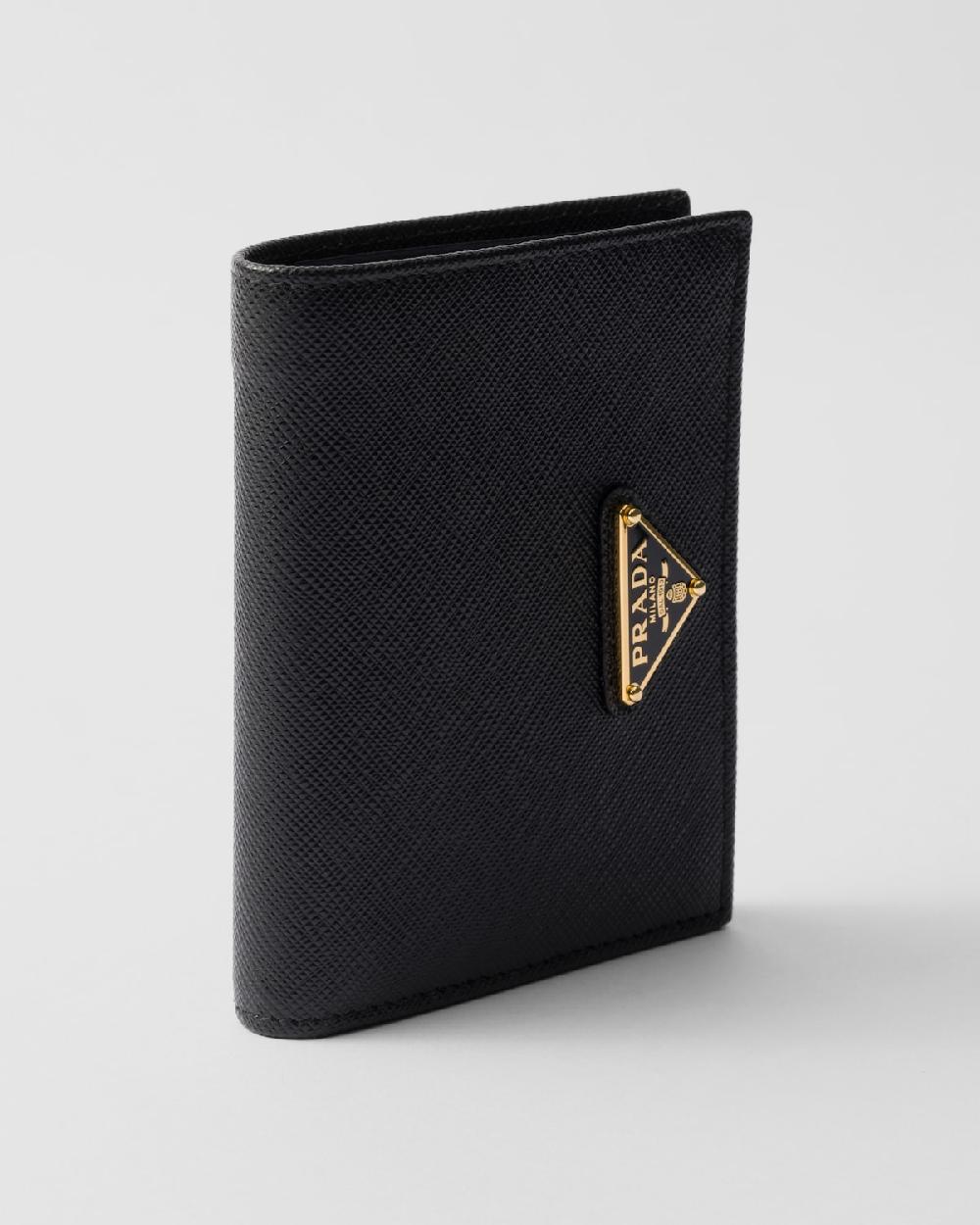 Prada Cartera pequeña de piel Saffiano Ofertas