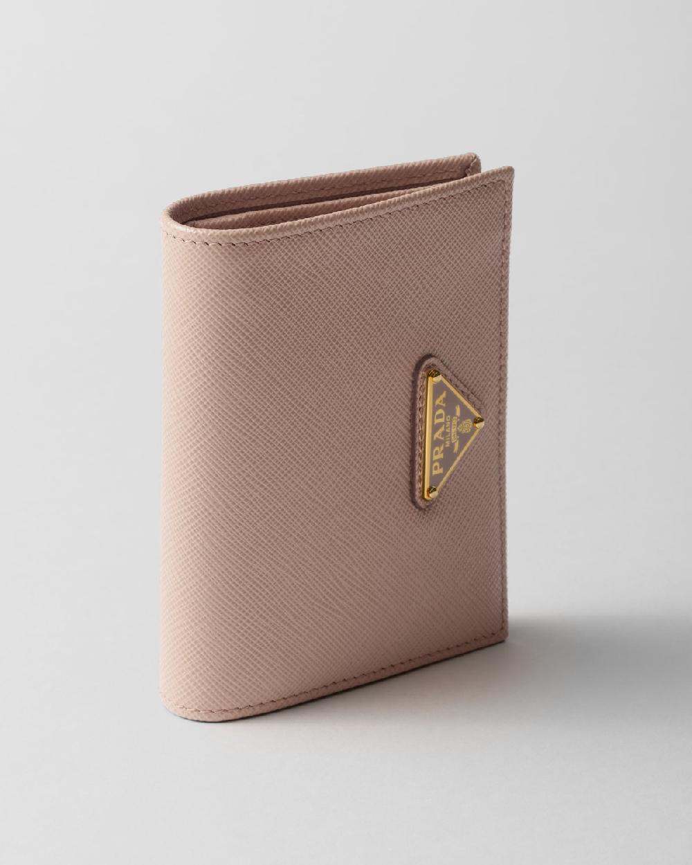 Prada Cartera pequeña de piel Saffiano Gran oferta