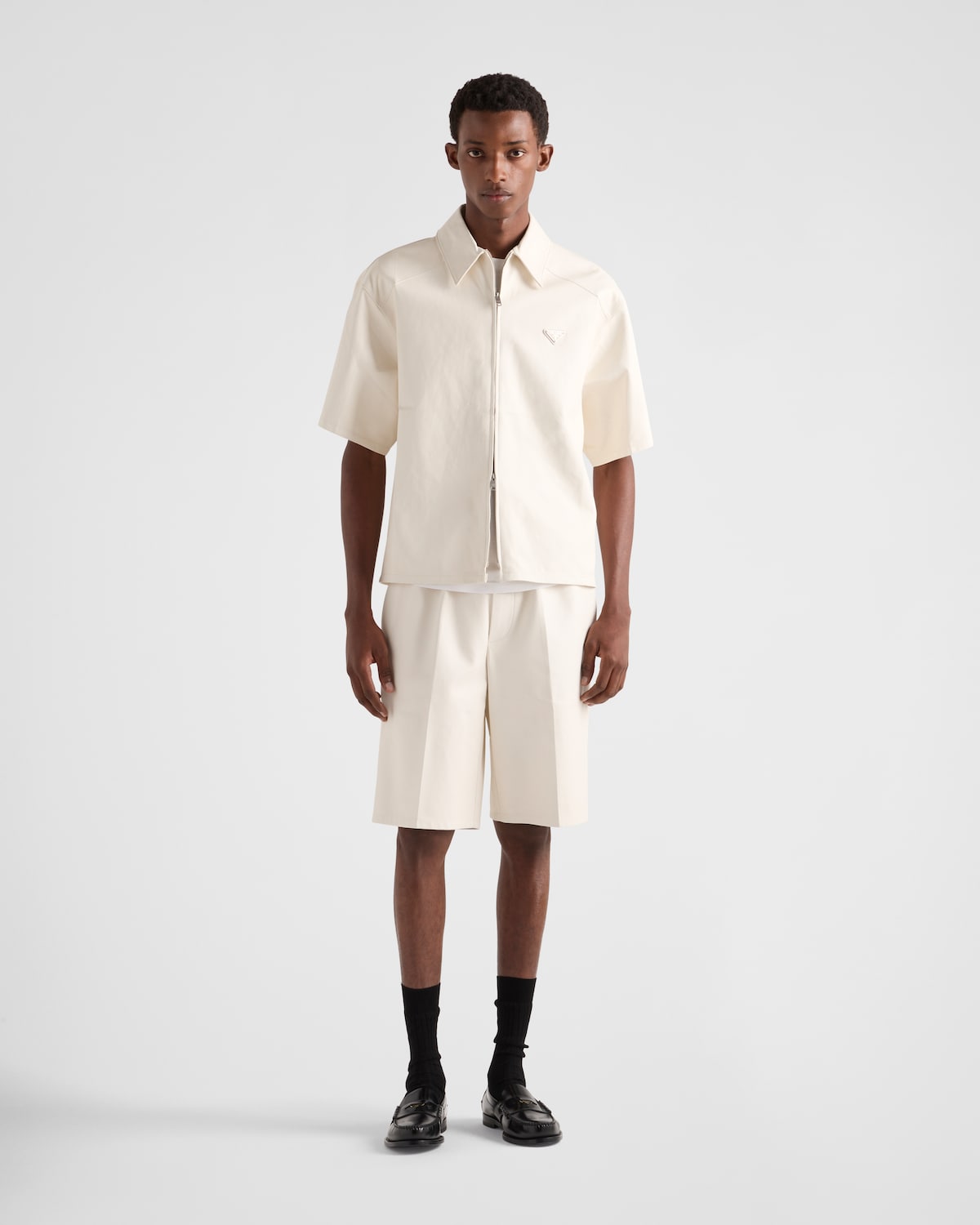 Prada Camisa de napa COMPRAR AHORA