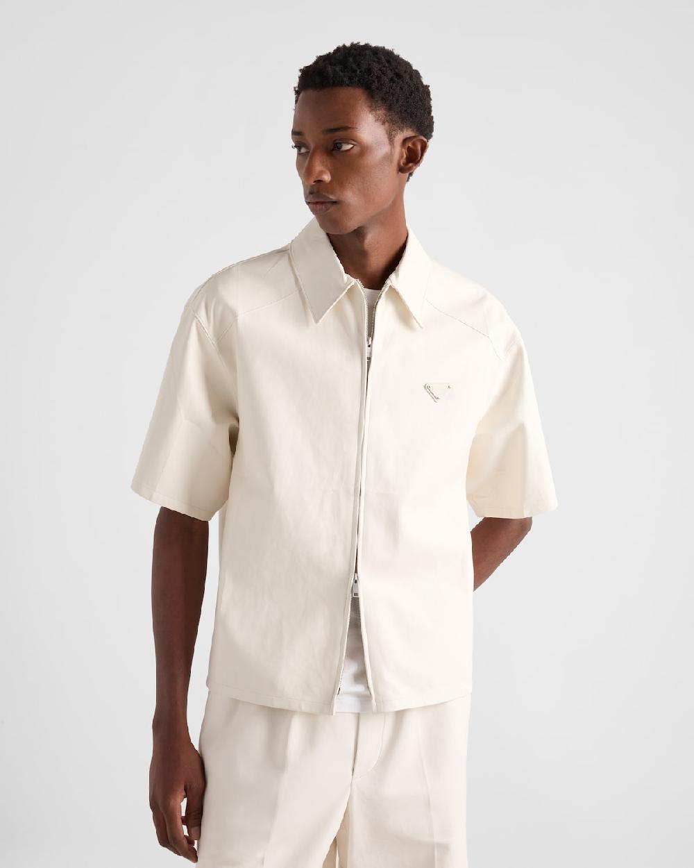 Prada Camisa de napa COMPRAR AHORA