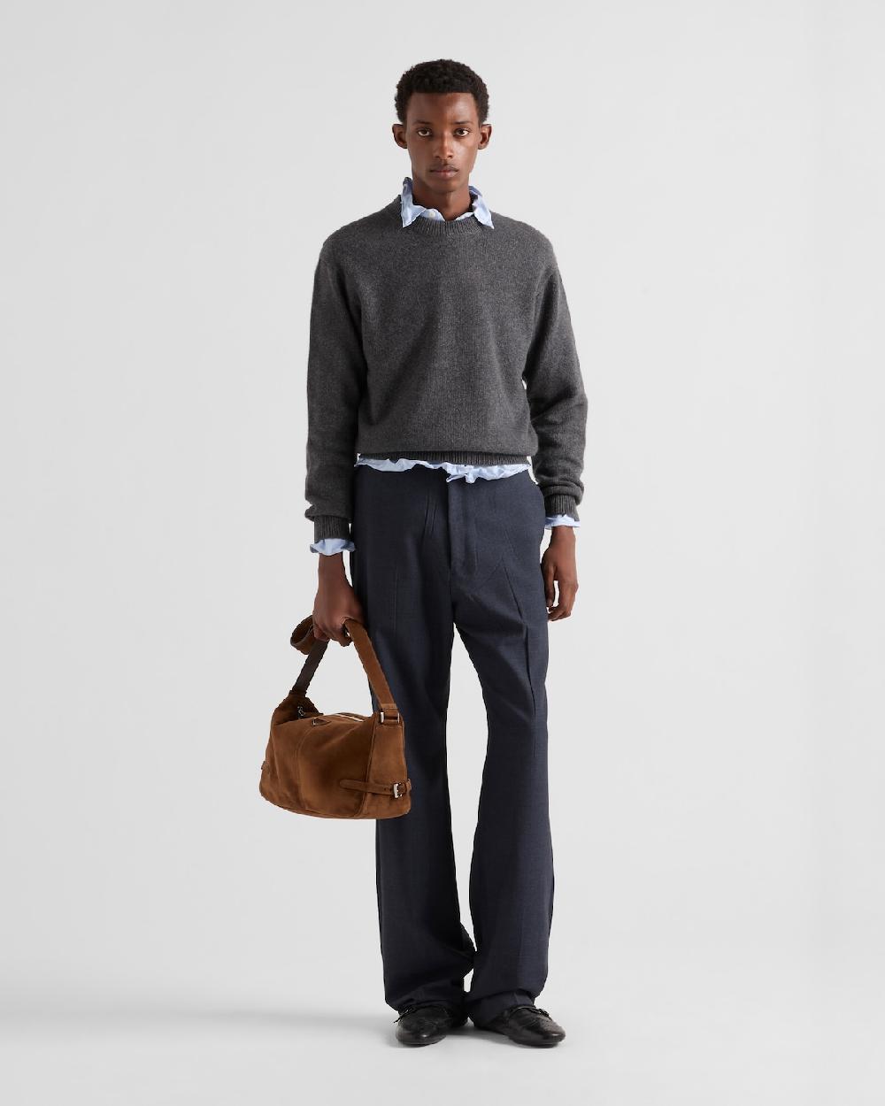 Prada Jersey de cuello redondo de Re-Cashmere