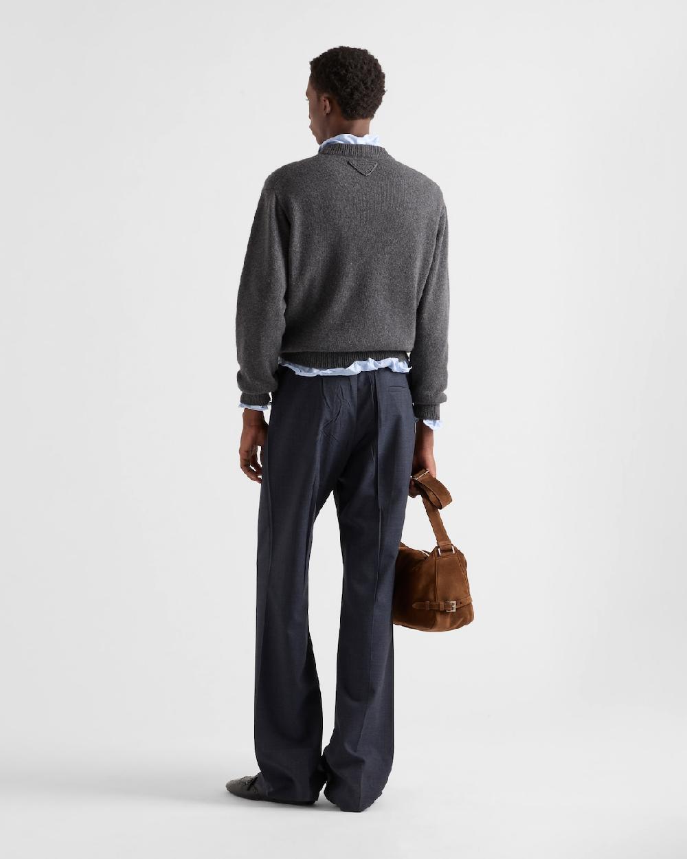 Prada Jersey de cuello redondo de Re-Cashmere Solo queda un día
