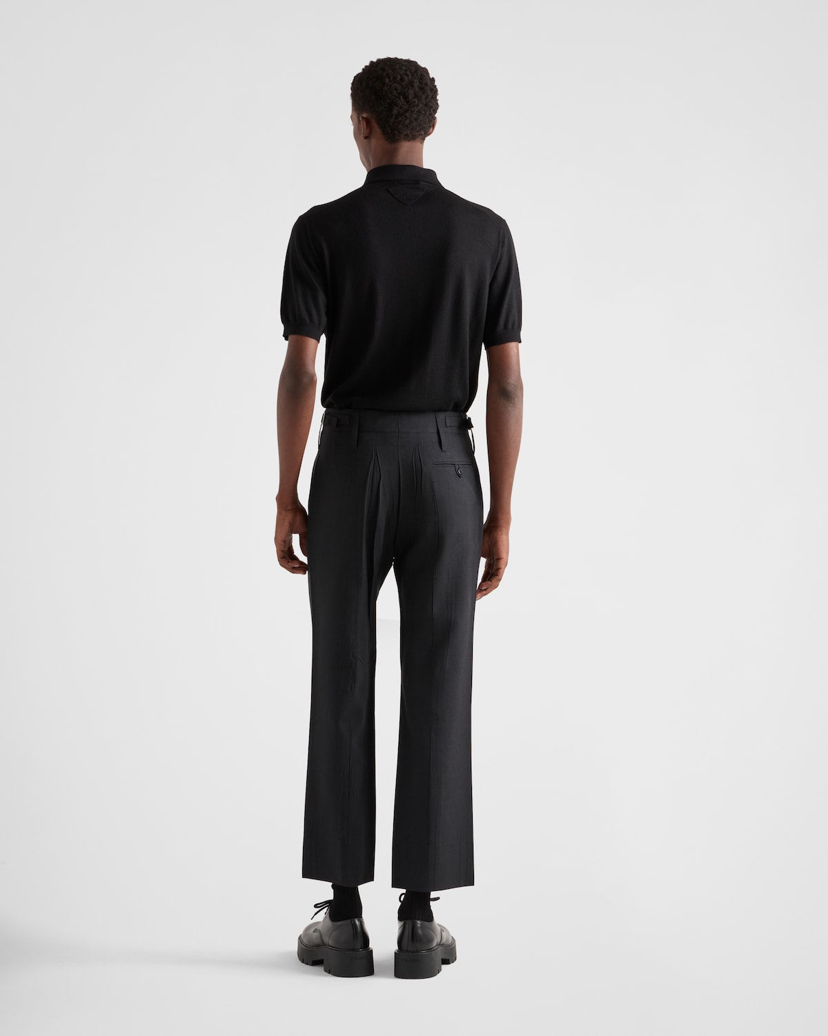 Prada Polo de seda y cachemir Envío internacional gratuito