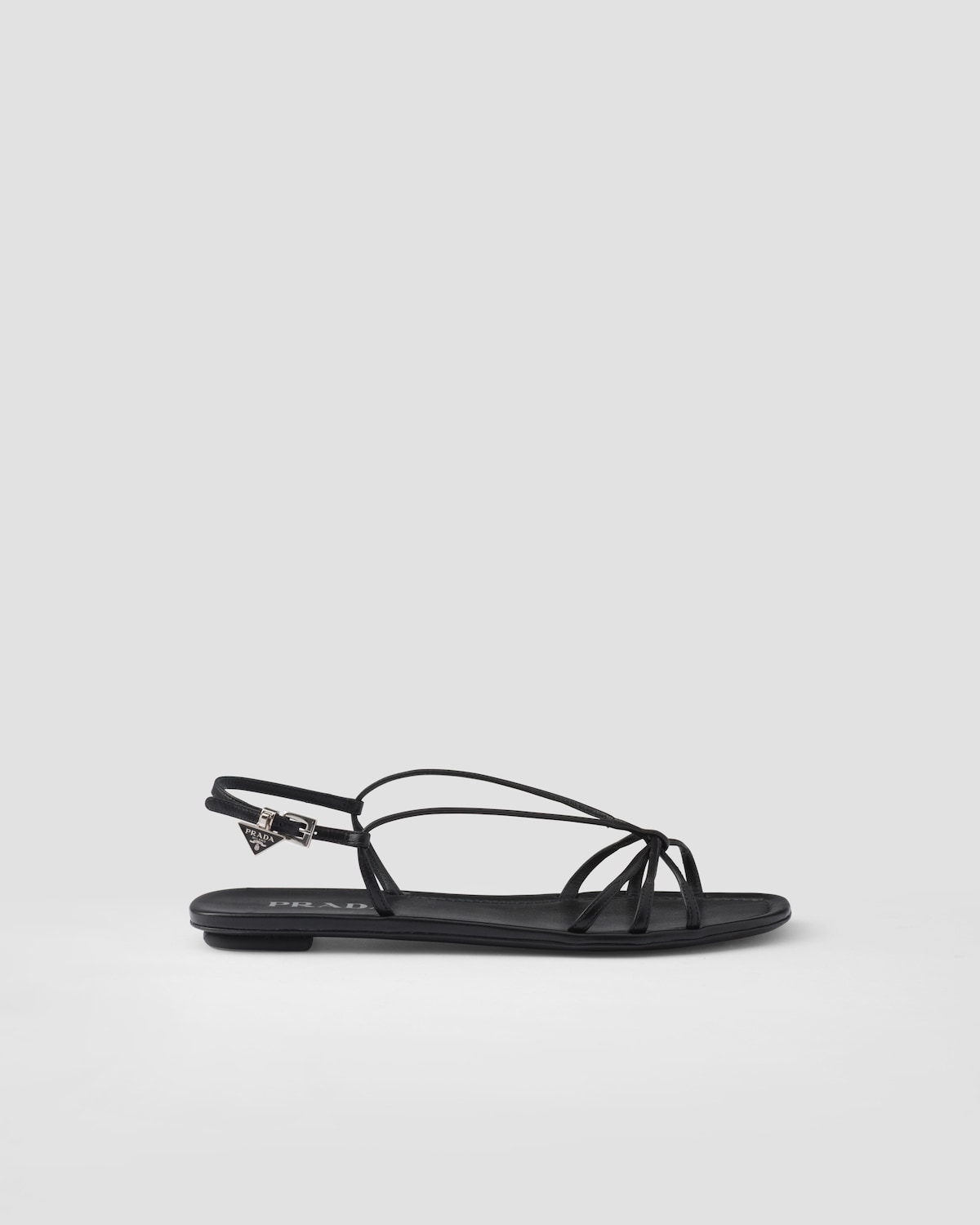 Prada Sandalias planas de piel
