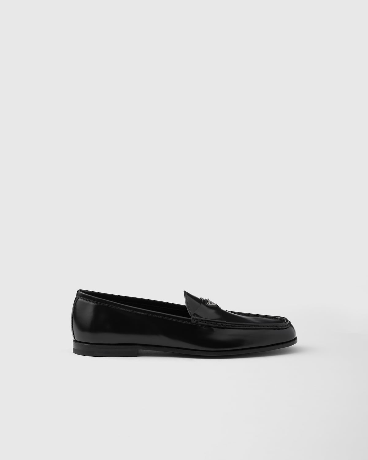 Prada Mocasines de piel cepillada Tienda