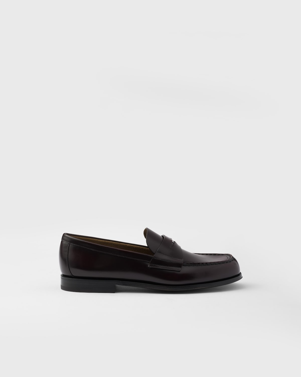 Prada Mocasines de piel cepillada