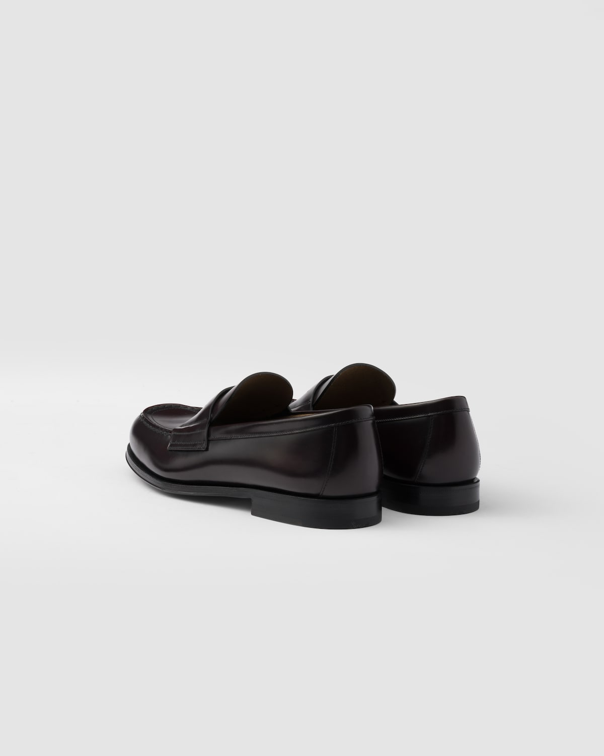 Prada Mocasines de piel cepillada Liquidación