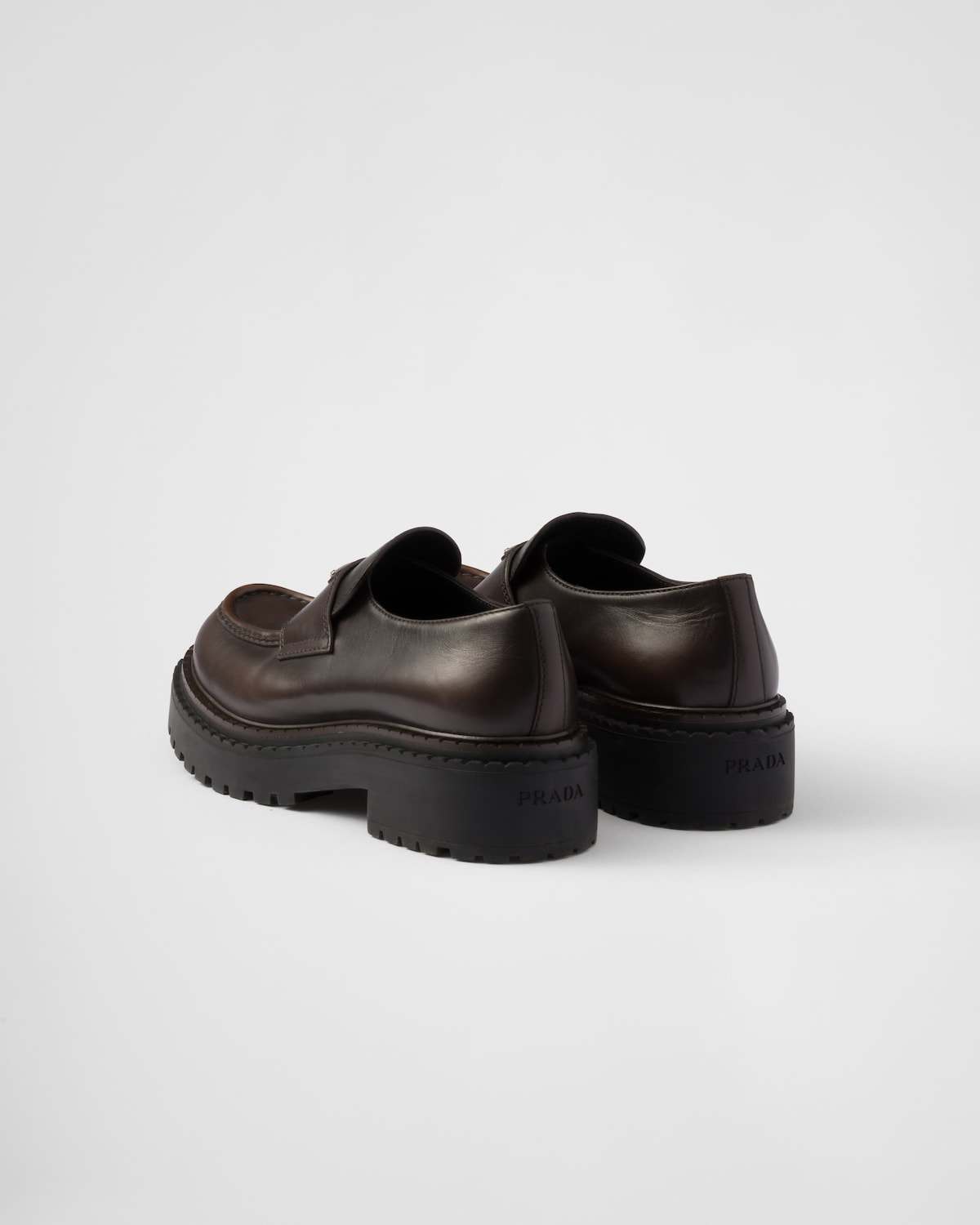 Prada Mocasines de piel Rebajas online