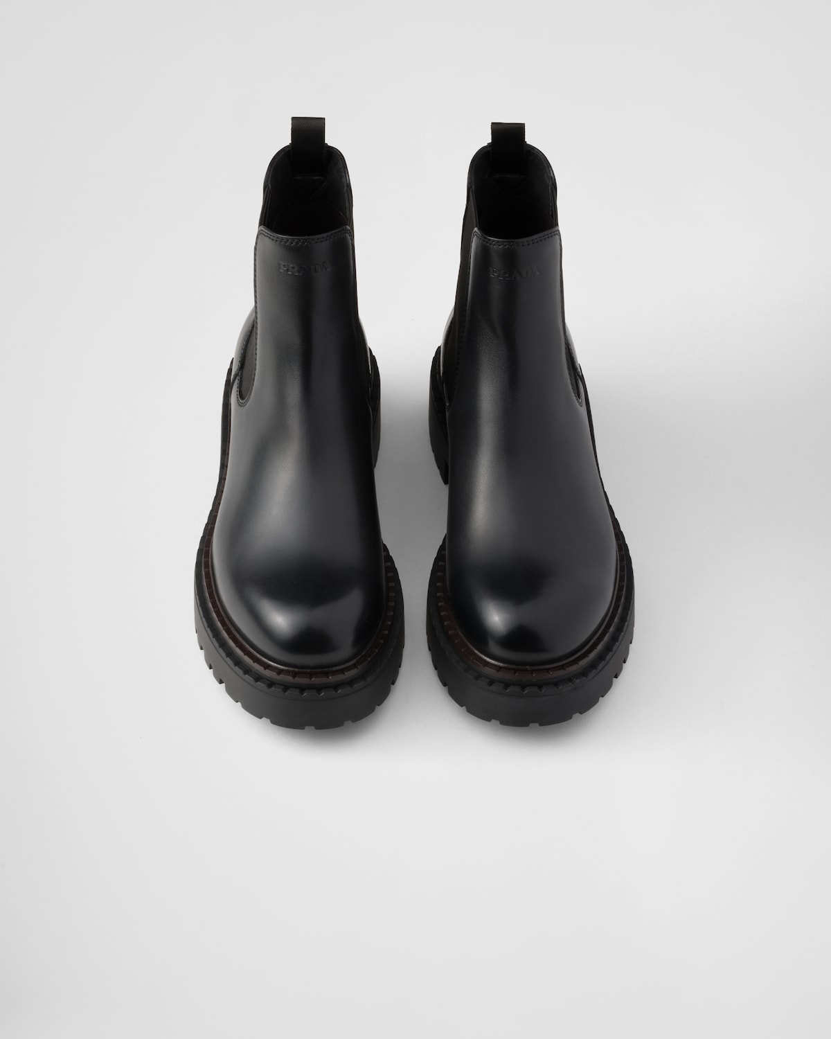 Prada Botas Chelsea de piel Envío gratis